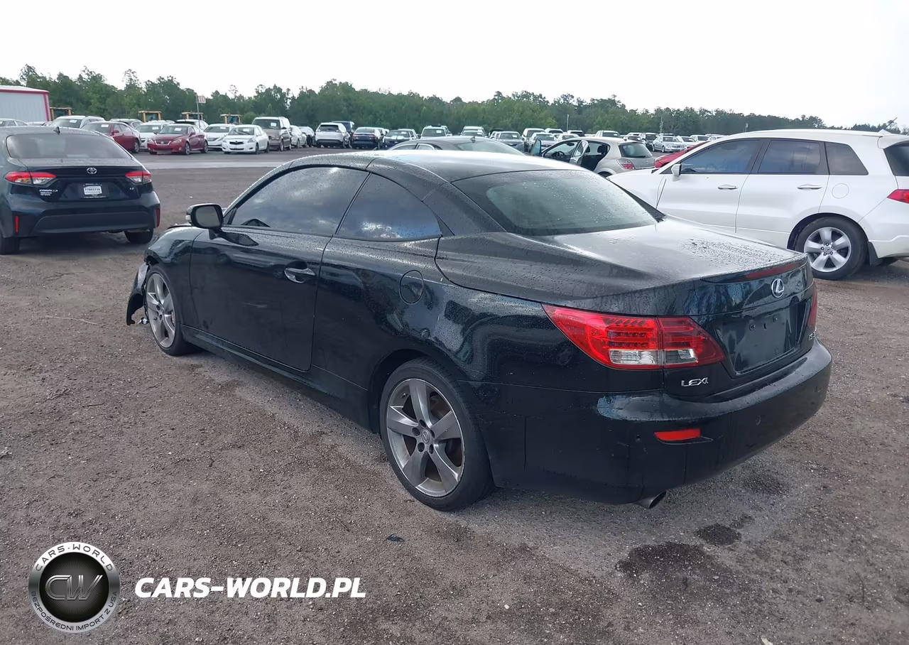2010 Lexus Is 350C VIN:JTHFE2C26A2504836 - 3