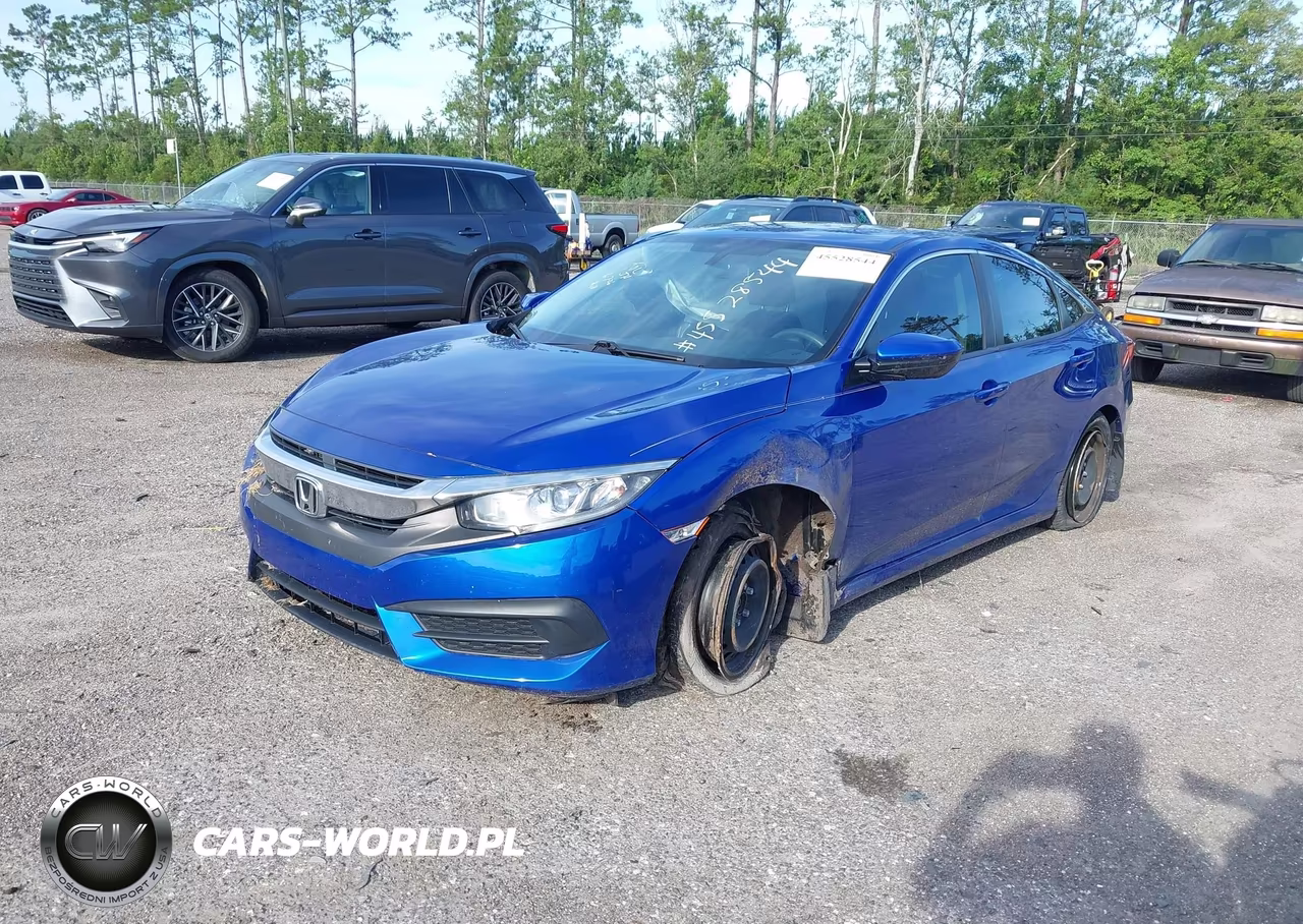 2018 Honda Civic Lx VIN:2HGFC2F5XJH604055 - 2
