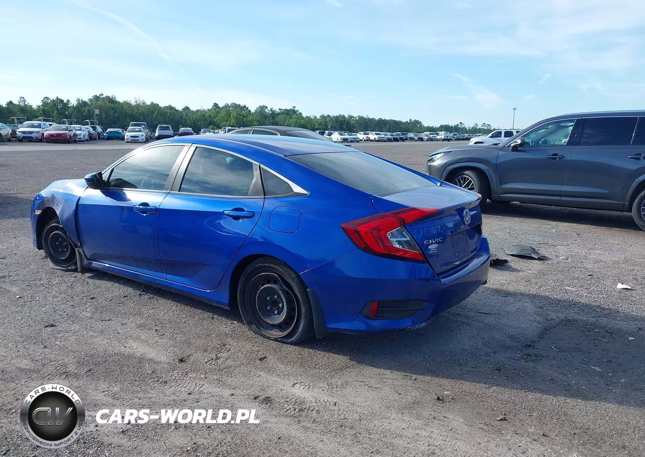 2018 Honda Civic Lx VIN:2HGFC2F5XJH604055 - 3