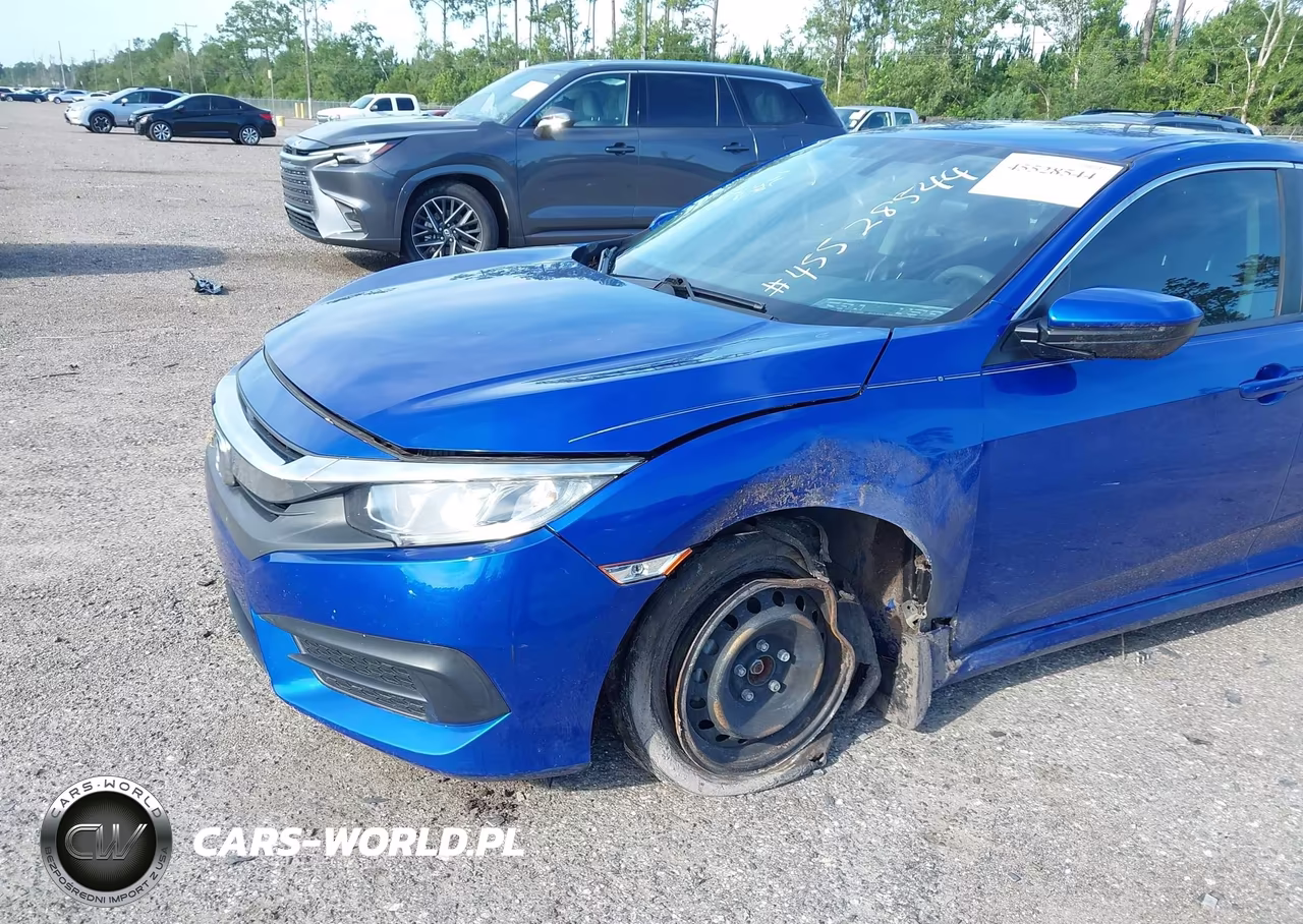 2018 Honda Civic Lx VIN:2HGFC2F5XJH604055 - 6