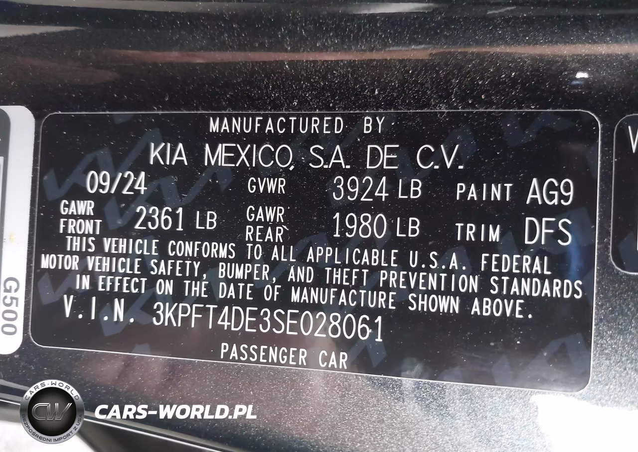 2025 Kia K4 Lxs VIN:3KPFT4DE3SE028061 - 9