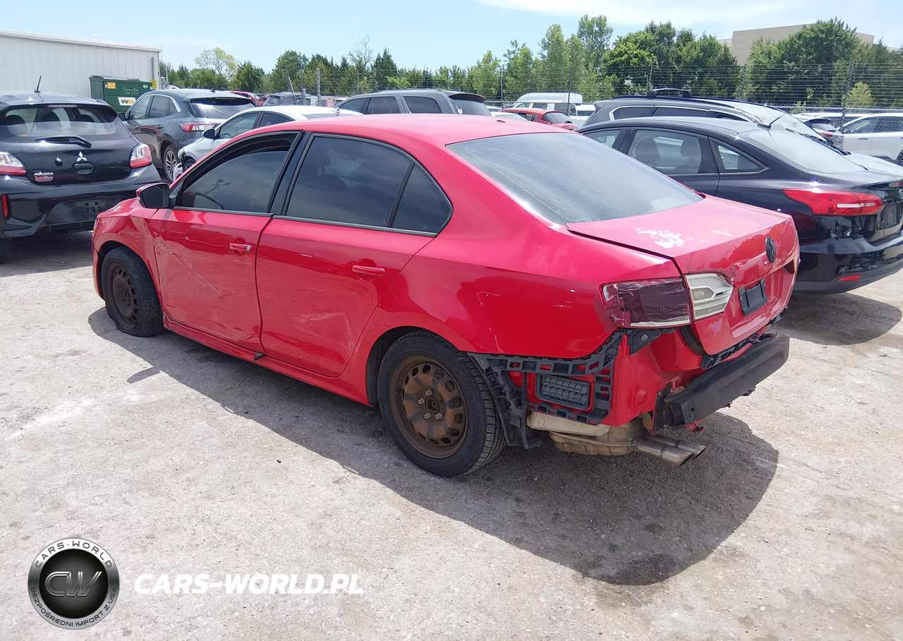 2012 Volkswagen Jetta 2.5L Se VIN:3VWDP7AJ3CM333482 - 3