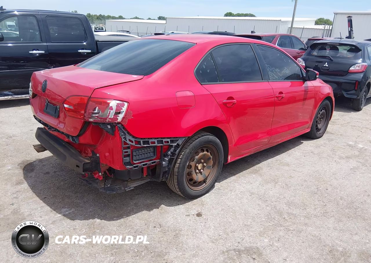2012 Volkswagen Jetta 2.5L Se VIN:3VWDP7AJ3CM333482 - 4