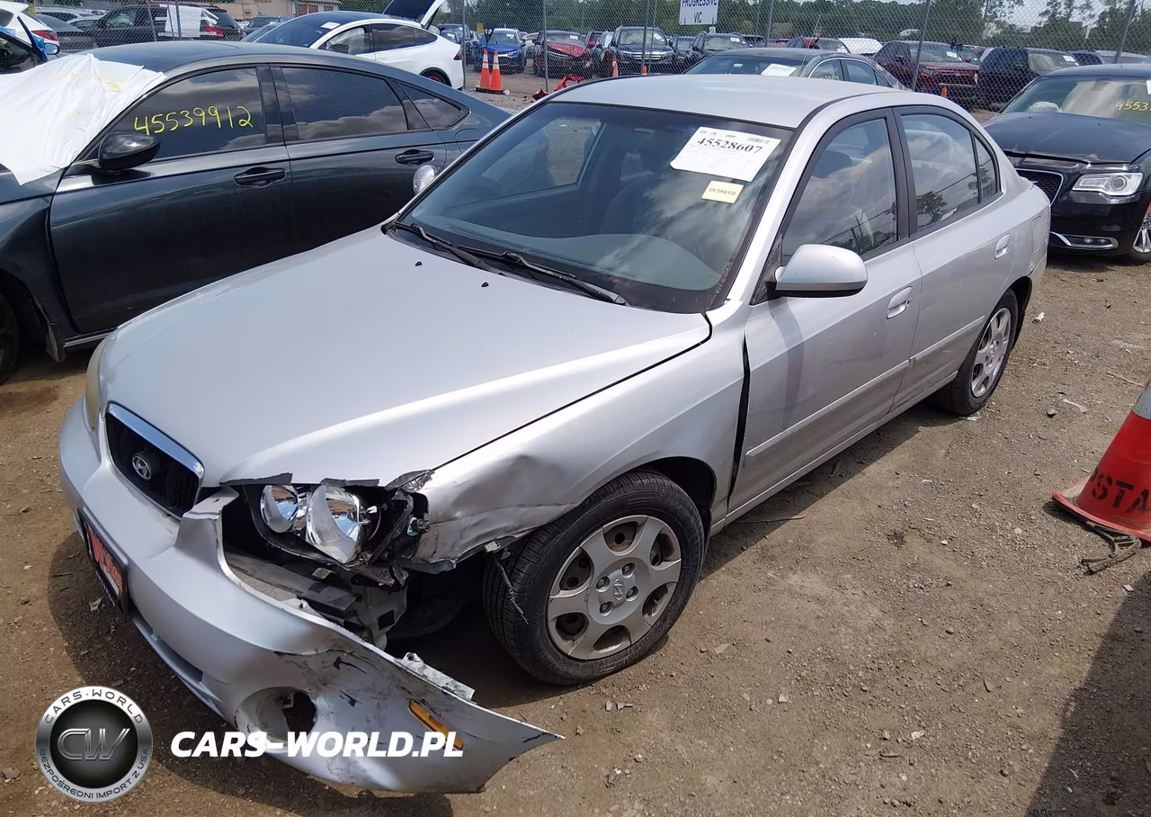 2003 Hyundai Elantra Gls-Gt VIN:KMHDN45D53U554925 - 2
