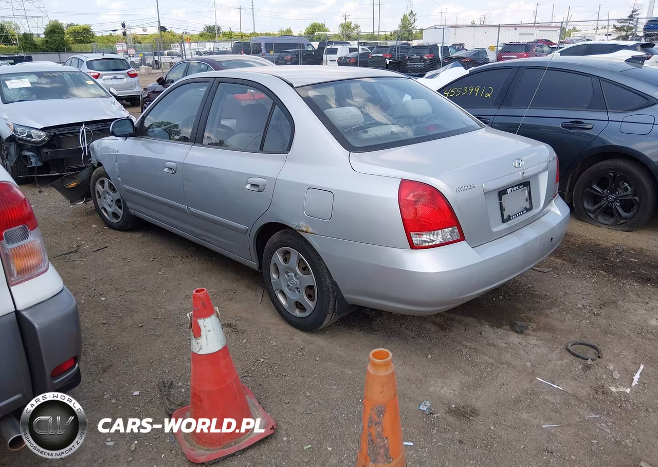 2003 Hyundai Elantra Gls-Gt VIN:KMHDN45D53U554925 - 3