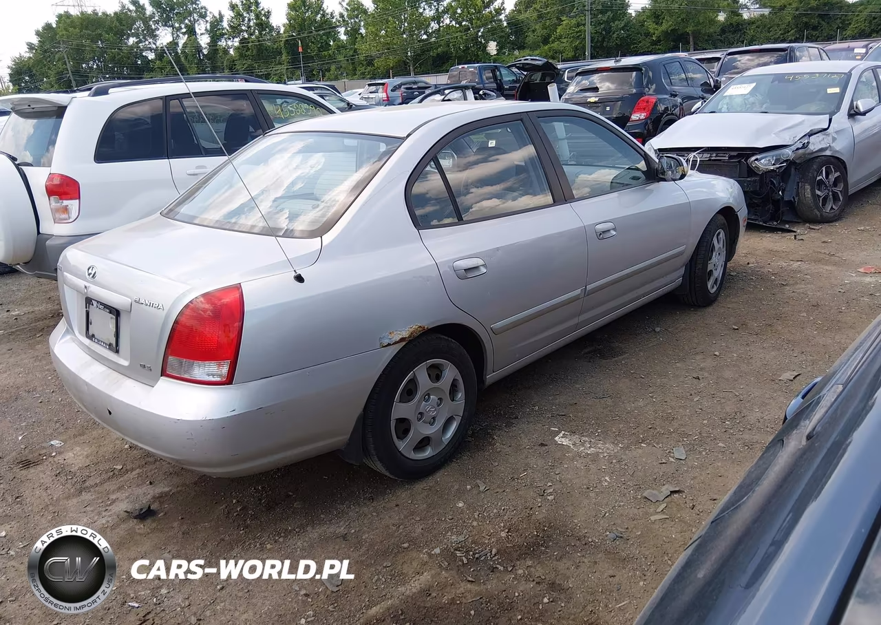 2003 Hyundai Elantra Gls-Gt VIN:KMHDN45D53U554925 - 4
