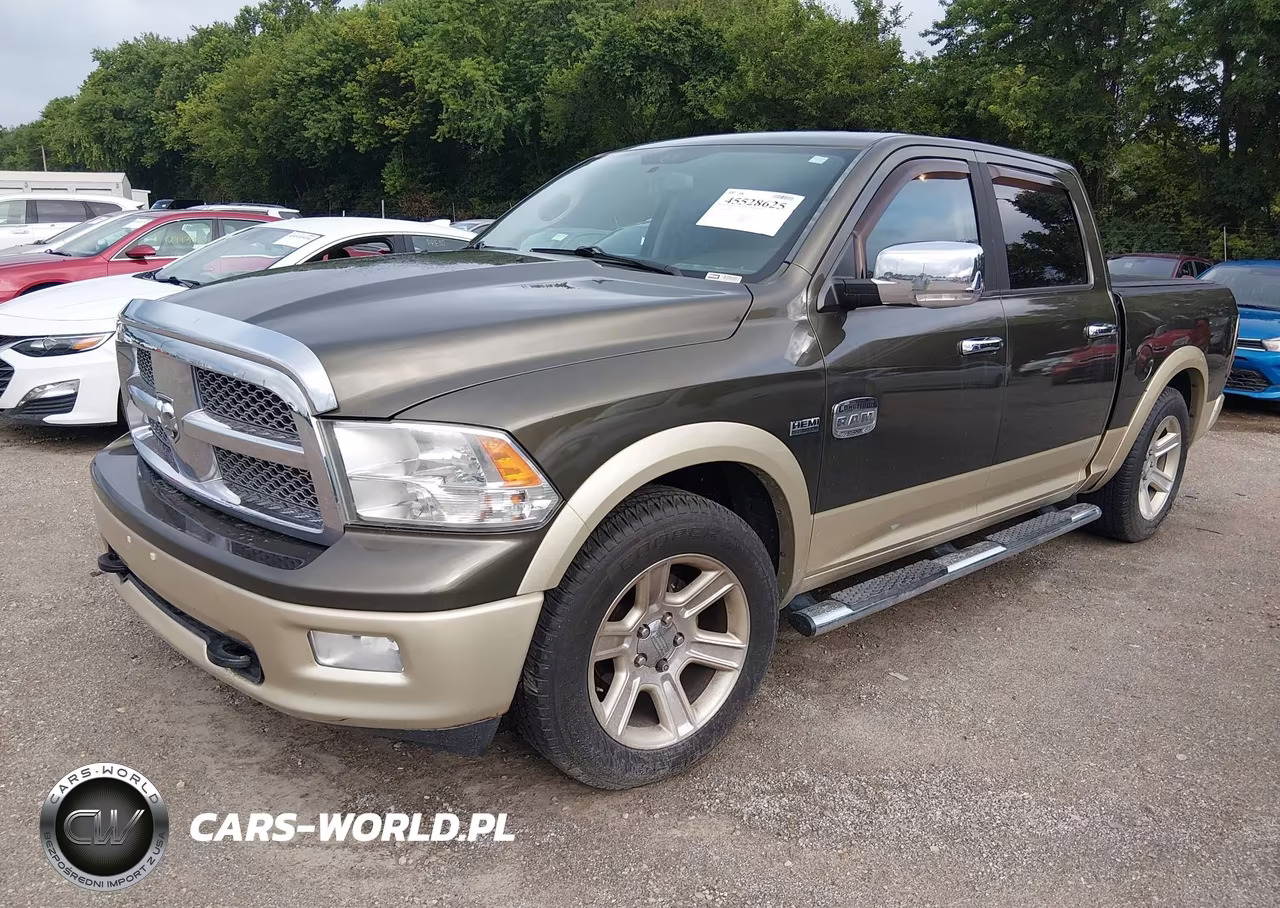 2012 Ram 1500 Laramie Longhorn VIN:1C6RD7PT5CS265162 - 2