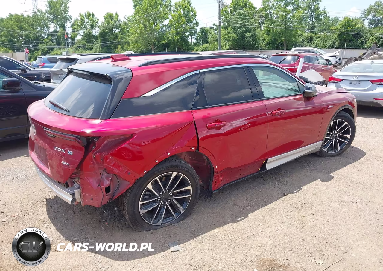 2024 Acura Zdx A-Spec VIN:4W5KHNRLXRZ502781 - 4