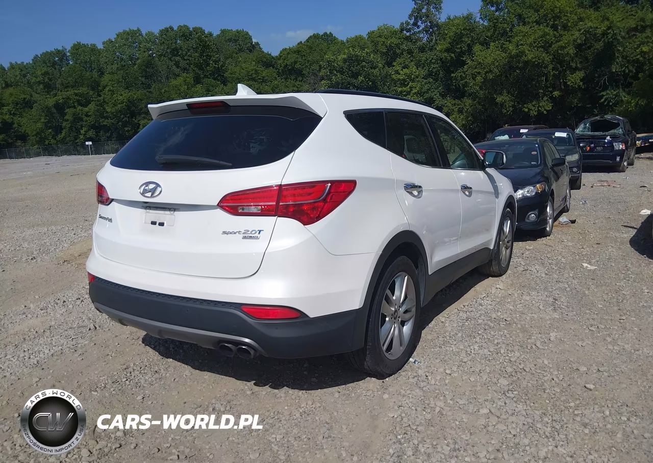 2015 Hyundai Santa Fe Sport 2.0L Turbo VIN:5XYZW4LA3FG263667 - 4