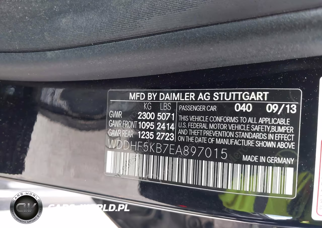 2014 Mercedes-Benz E 350 VIN:WDDHF5KB7EA897015 - 9