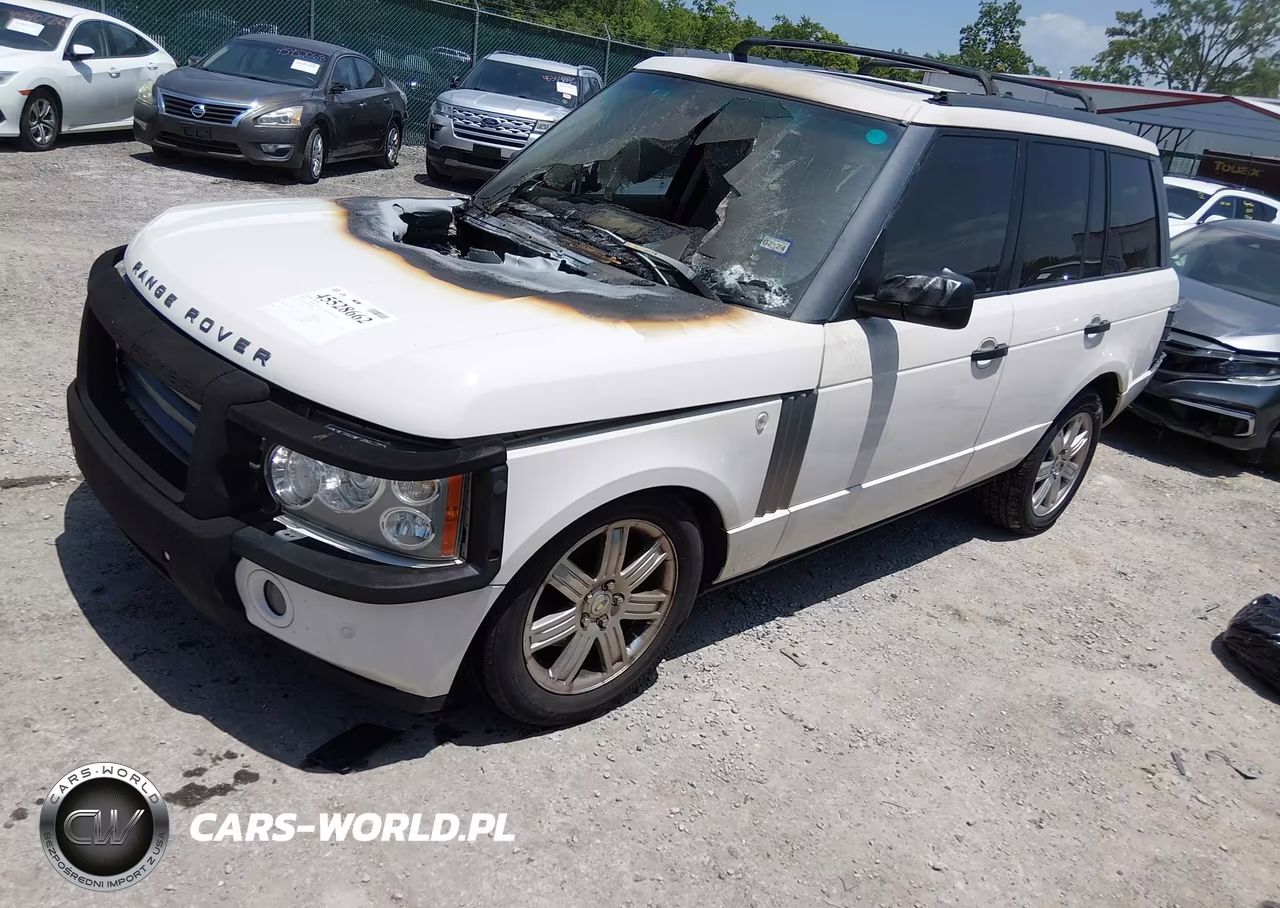2008 Land Rover Range Rover Hse VIN:SALMF154X8A290280 - 2