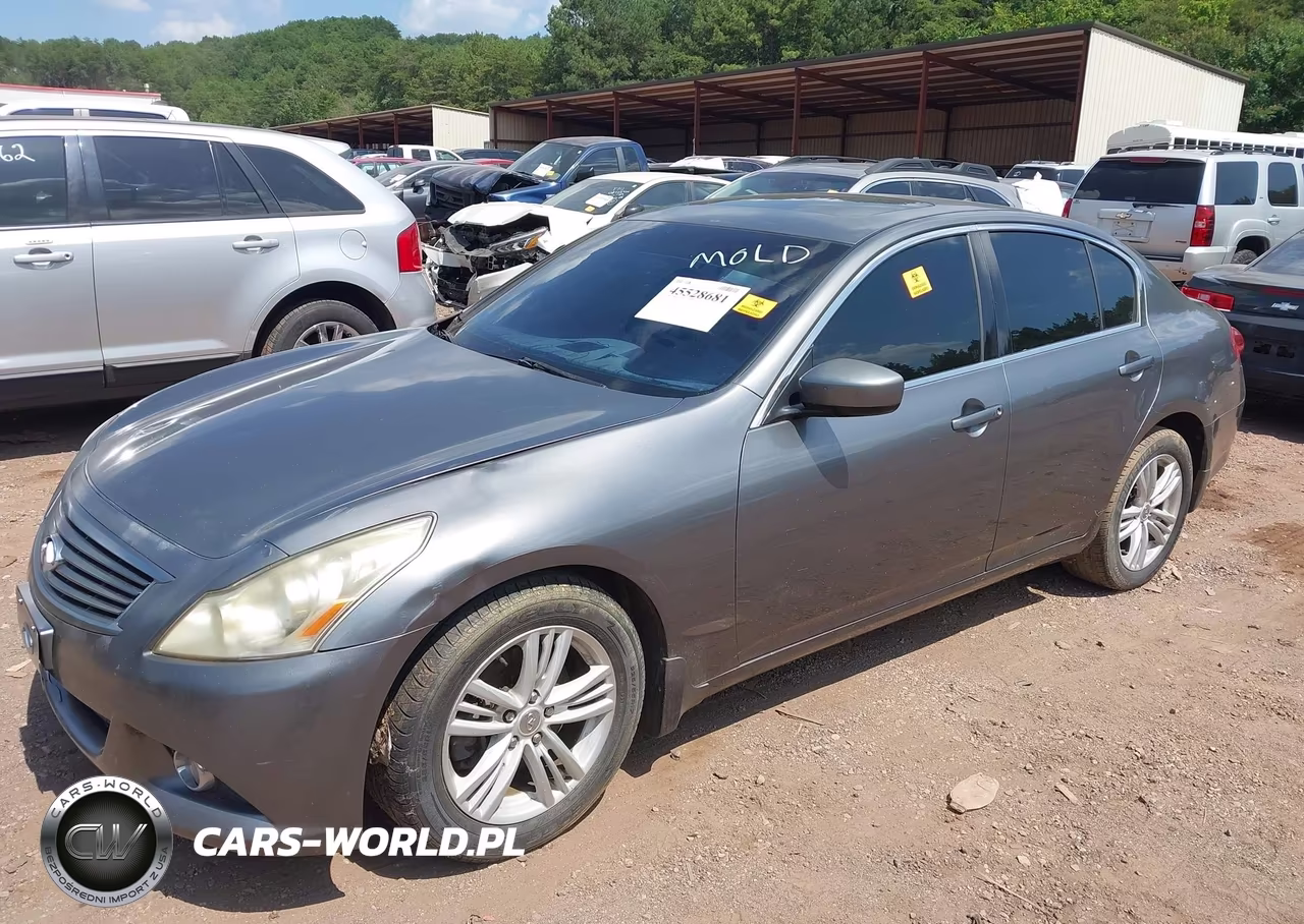 2012 Infiniti G37X VIN:JN1CV6AR4CM678457 - 2
