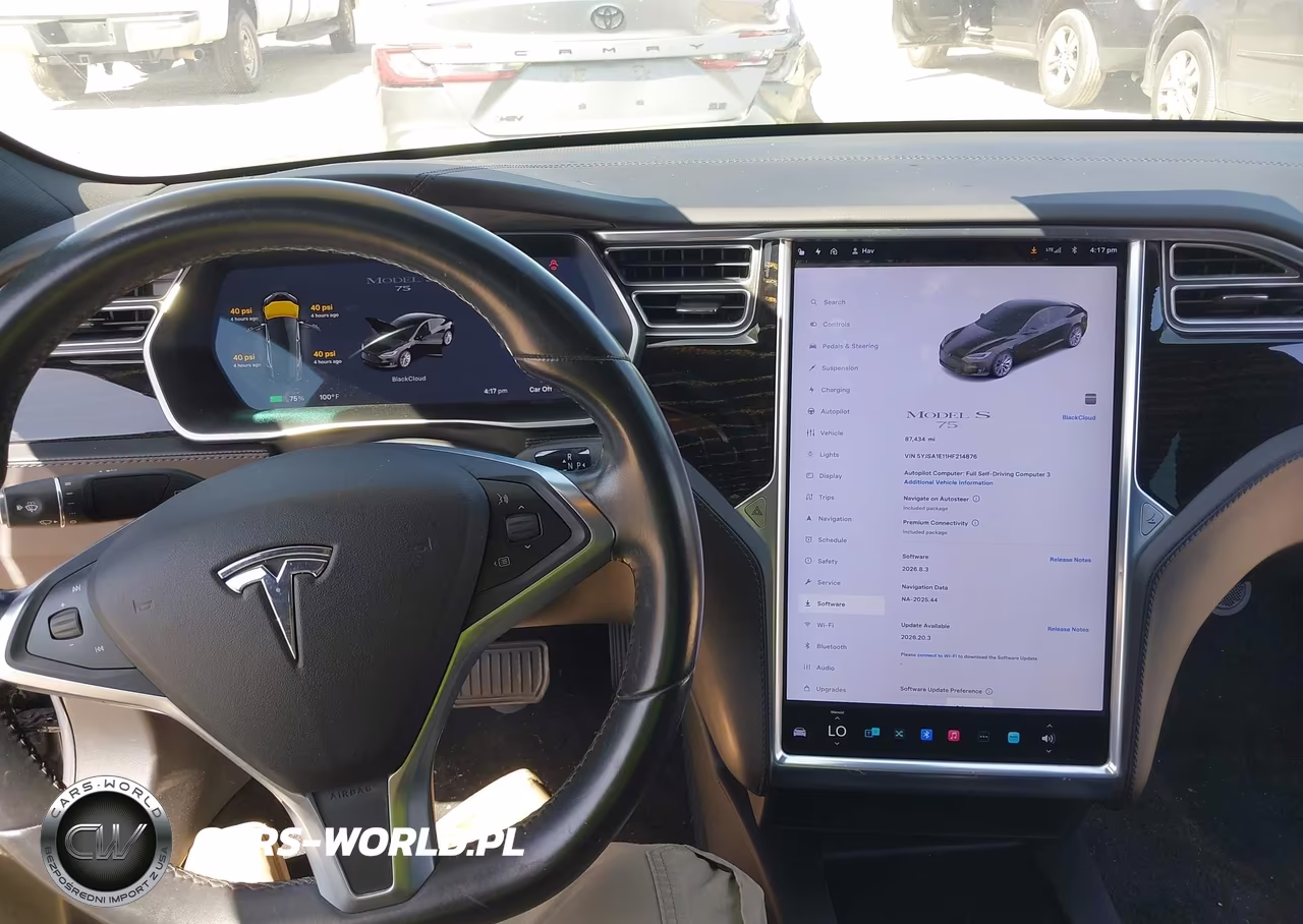 2017 Tesla Model S 60-75 VIN:5YJSA1E11HF214876 - 18