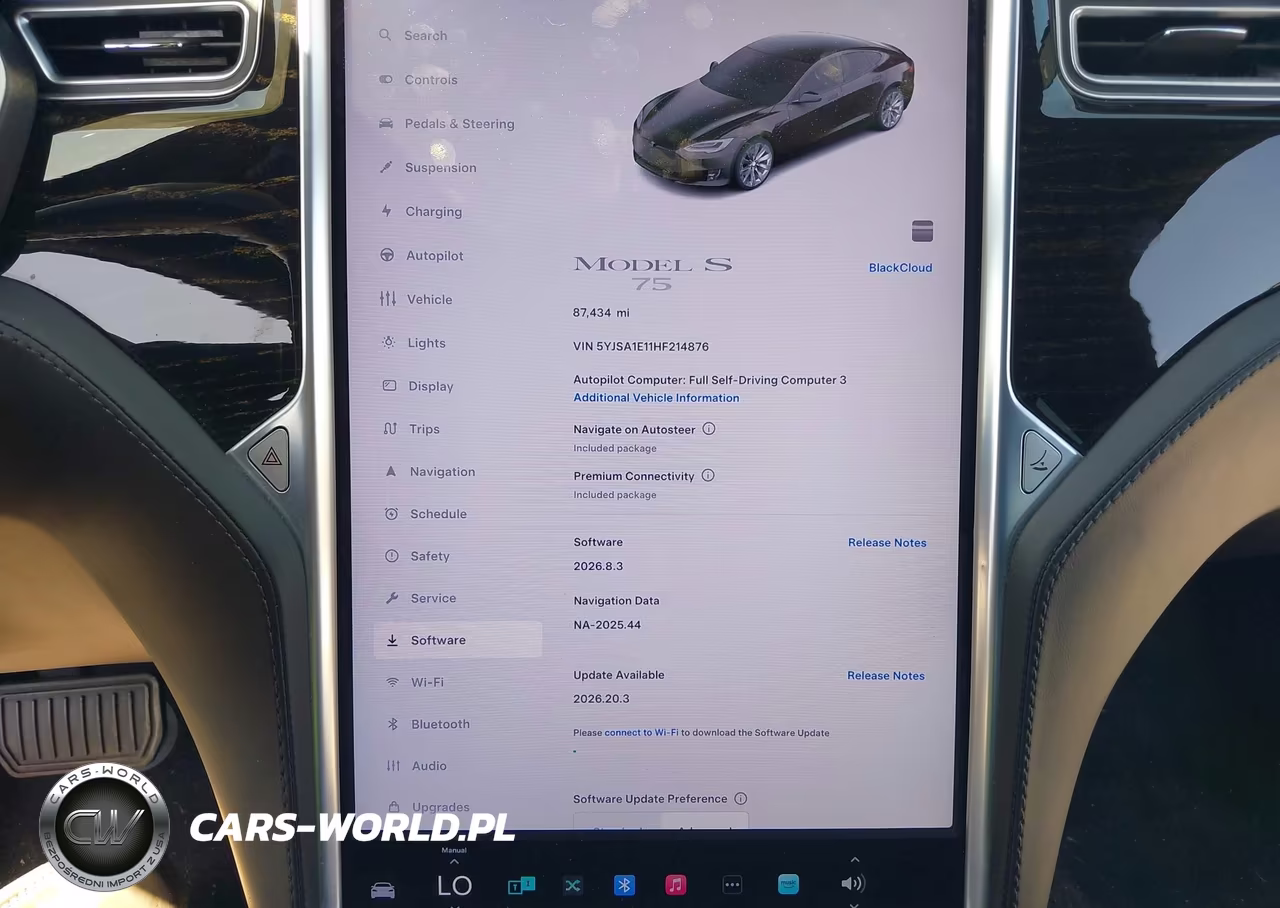 2017 Tesla Model S 60-75 VIN:5YJSA1E11HF214876 - 7