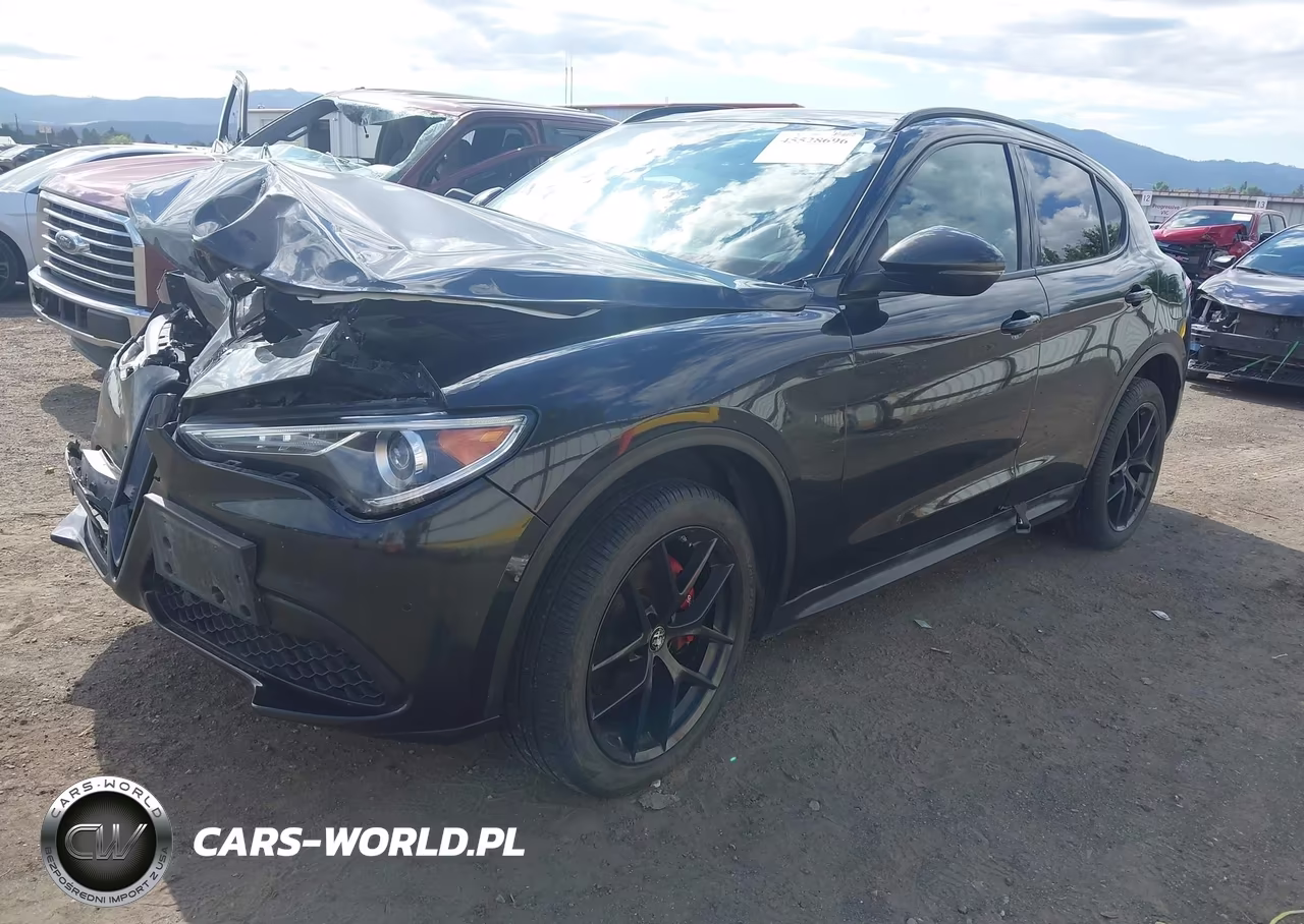 2019 Alfa Romeo Stelvio Ti Awd VIN:ZASPAKBN9K7C70233 - 2