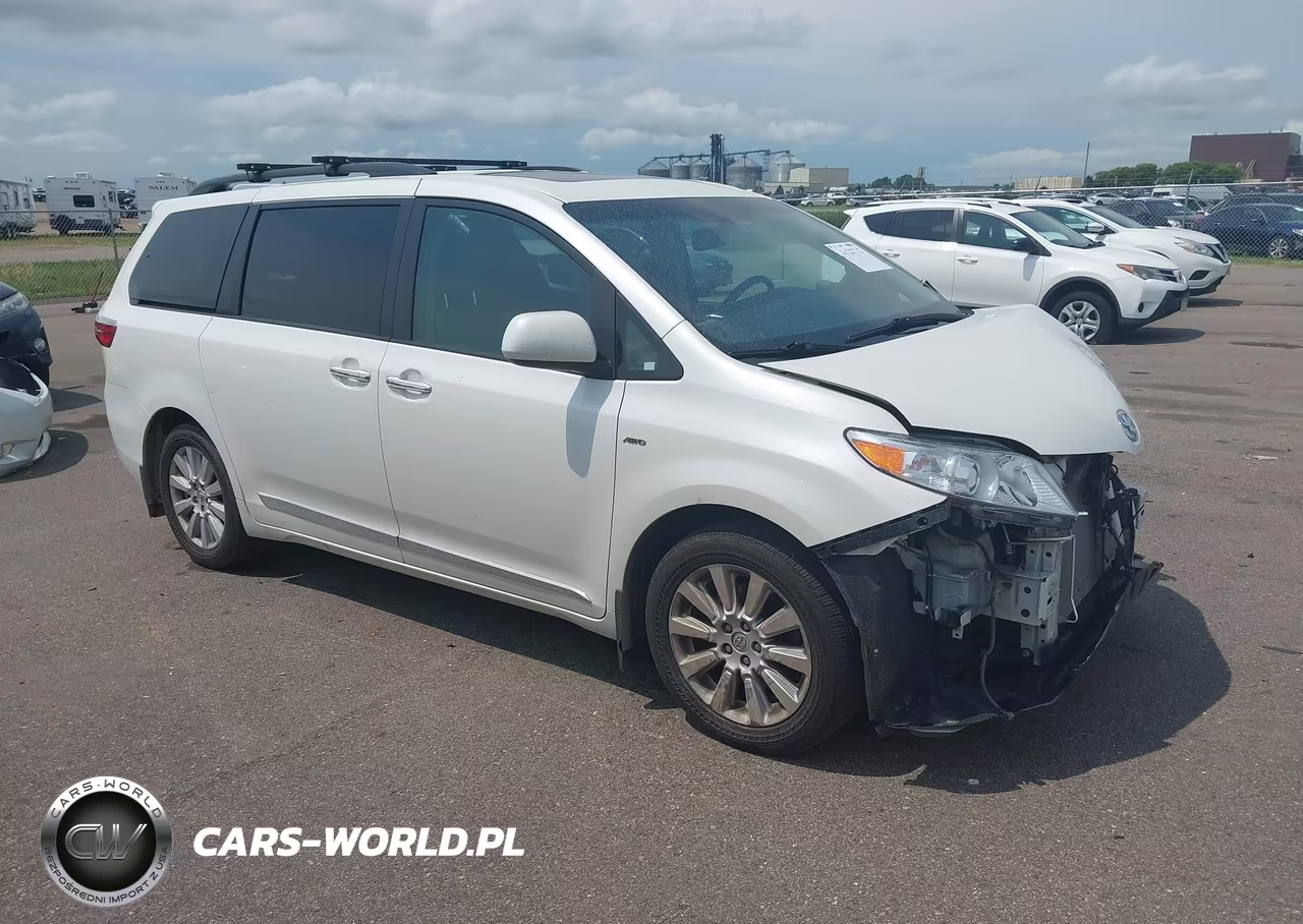 2017 Toyota Sienna Xle Premium 7 Passenger