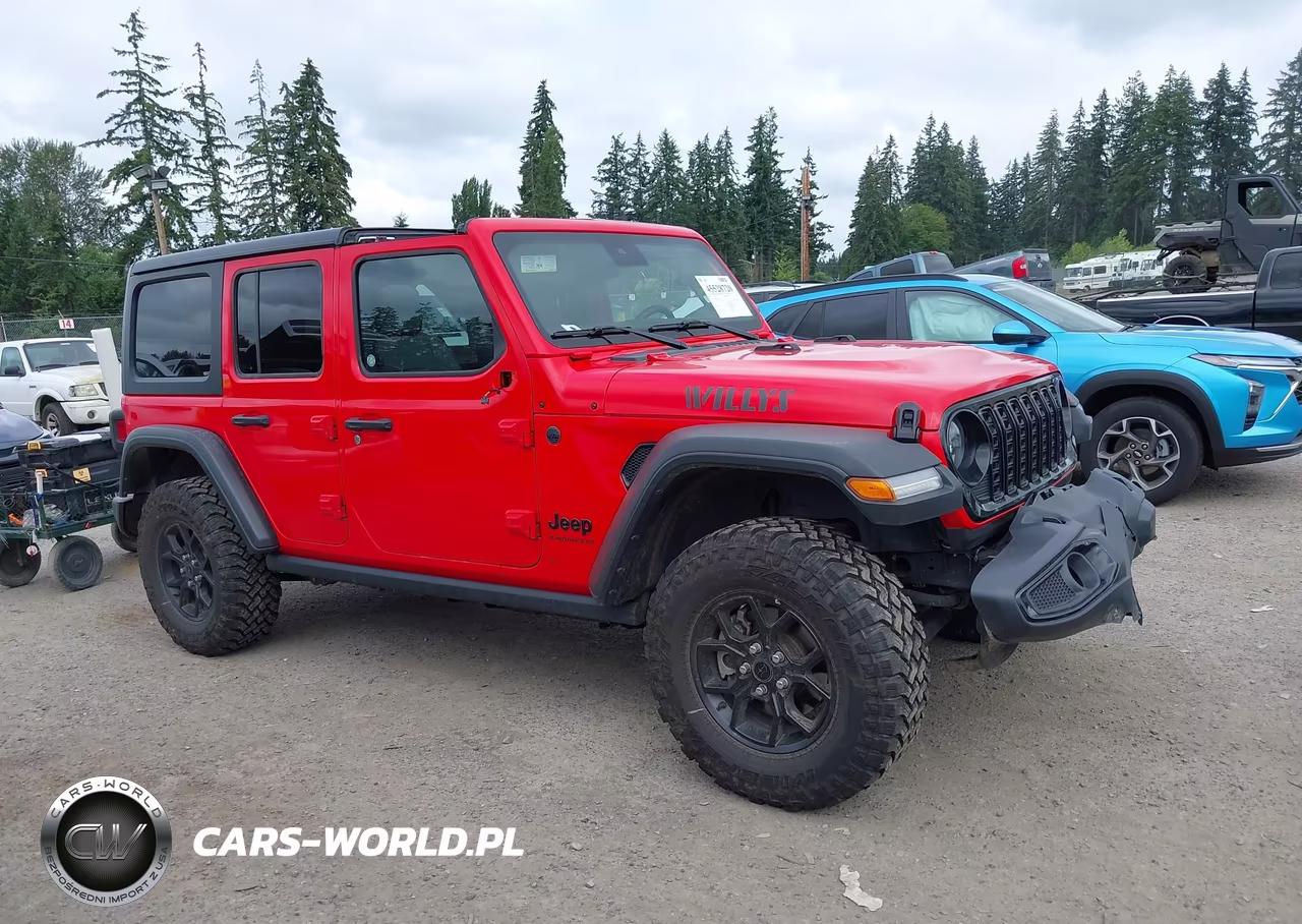 2025 Jeep Wrangler 4-Door Willys 4X4 VIN:1C4PJXDN7SW555621 - 13