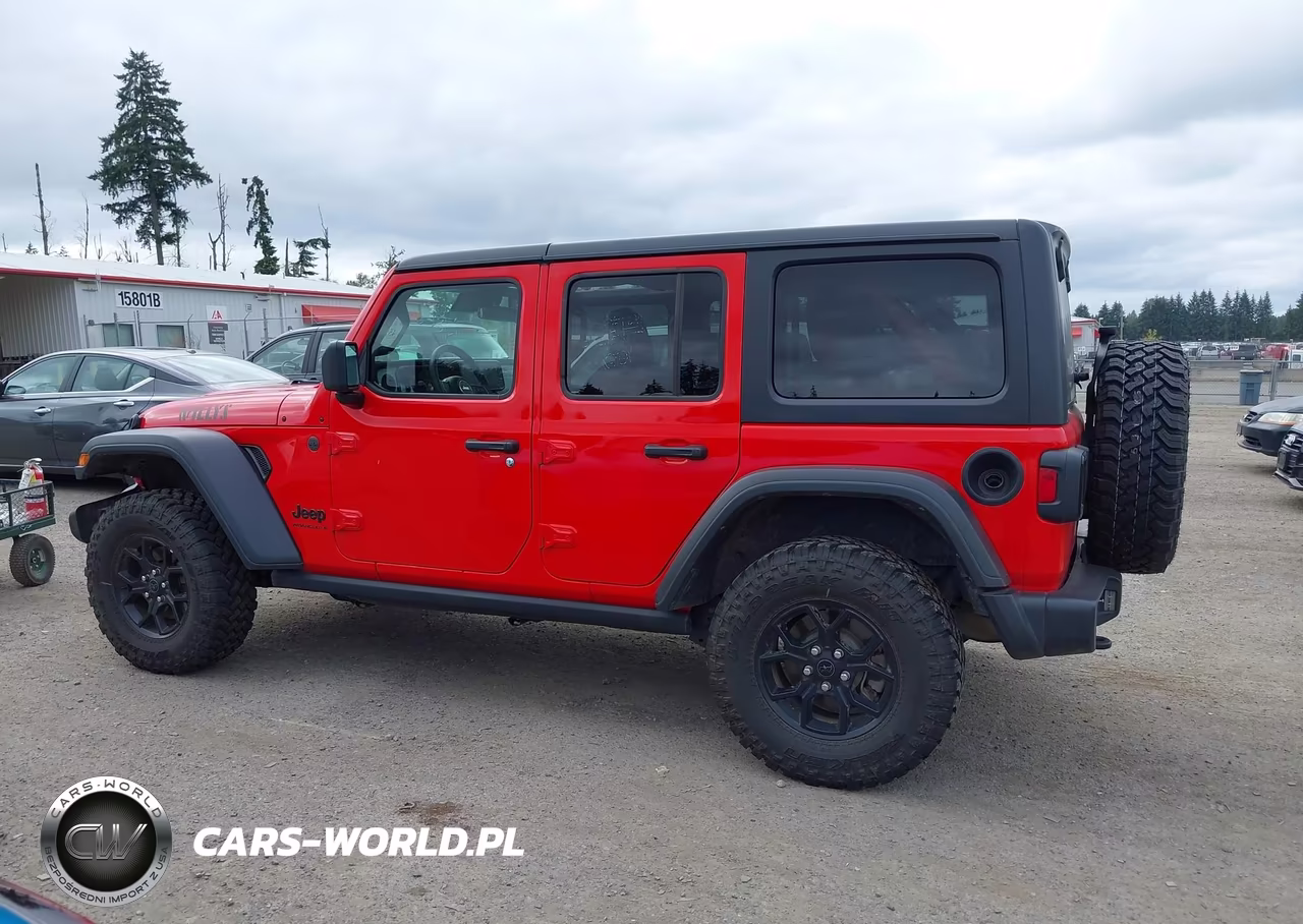 2025 Jeep Wrangler 4-Door Willys 4X4 VIN:1C4PJXDN7SW555621 - 14