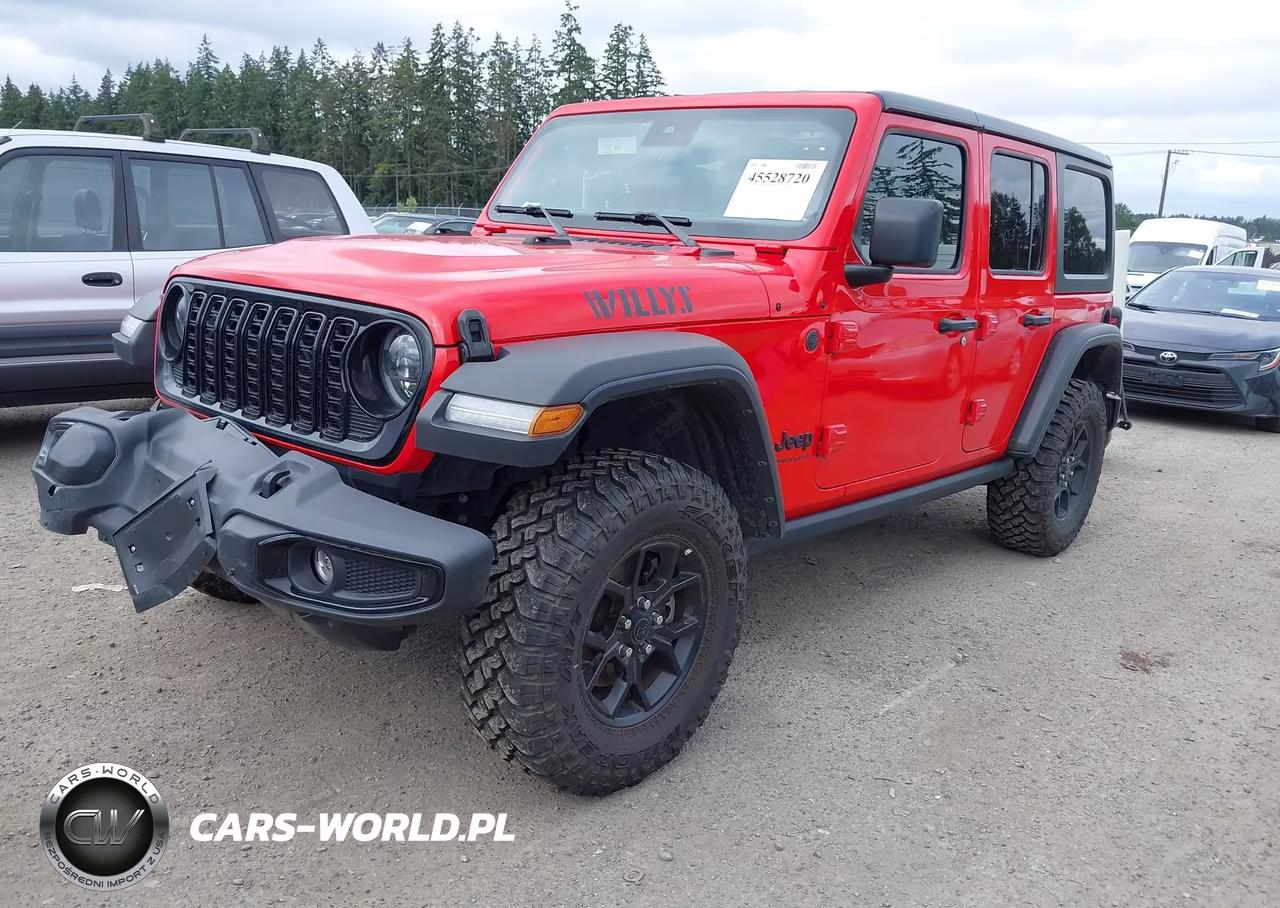 2025 Jeep Wrangler 4-Door Willys 4X4 VIN:1C4PJXDN7SW555621 - 2