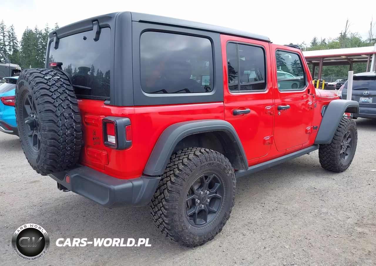 2025 Jeep Wrangler 4-Door Willys 4X4 VIN:1C4PJXDN7SW555621 - 4