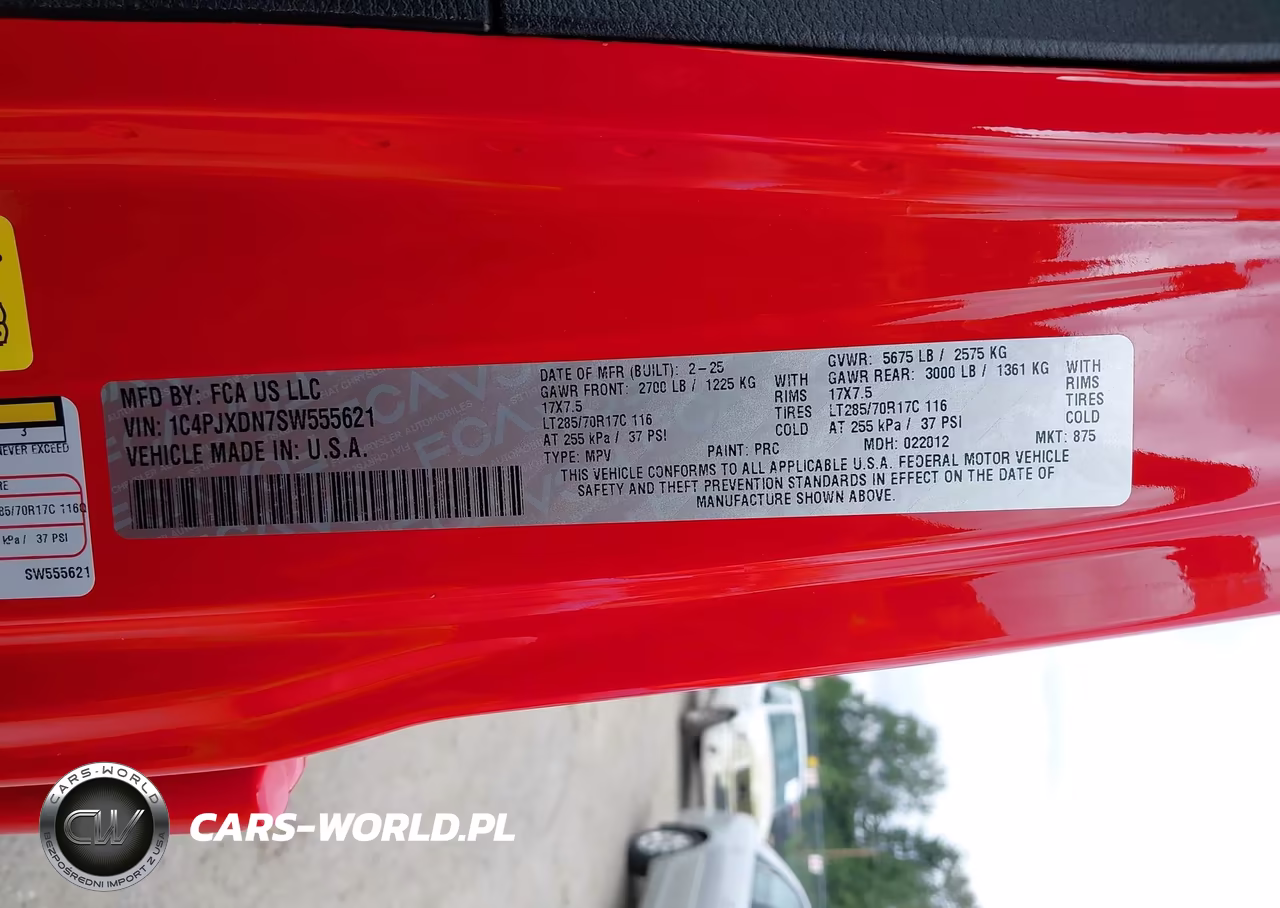 2025 Jeep Wrangler 4-Door Willys 4X4 VIN:1C4PJXDN7SW555621 - 9