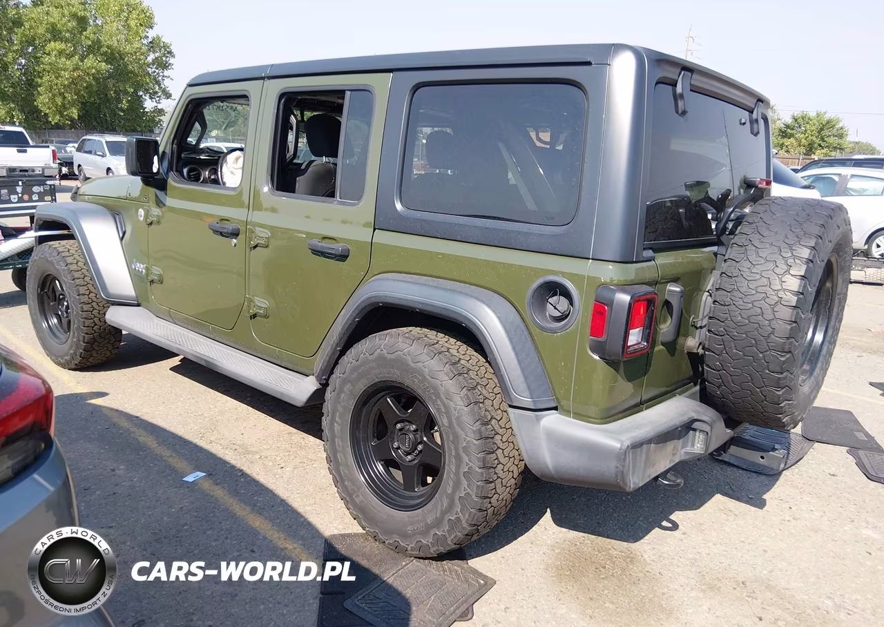 2020 Jeep Wrangler Unlimited Sport S 4X4 VIN:1C4HJXDN4LW340011 - 3