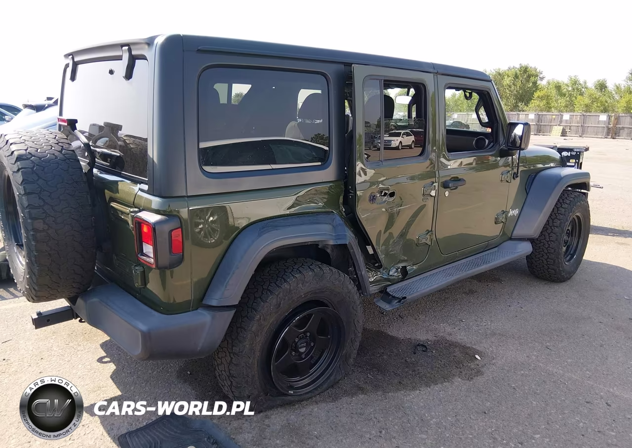 2020 Jeep Wrangler Unlimited Sport S 4X4 VIN:1C4HJXDN4LW340011 - 4