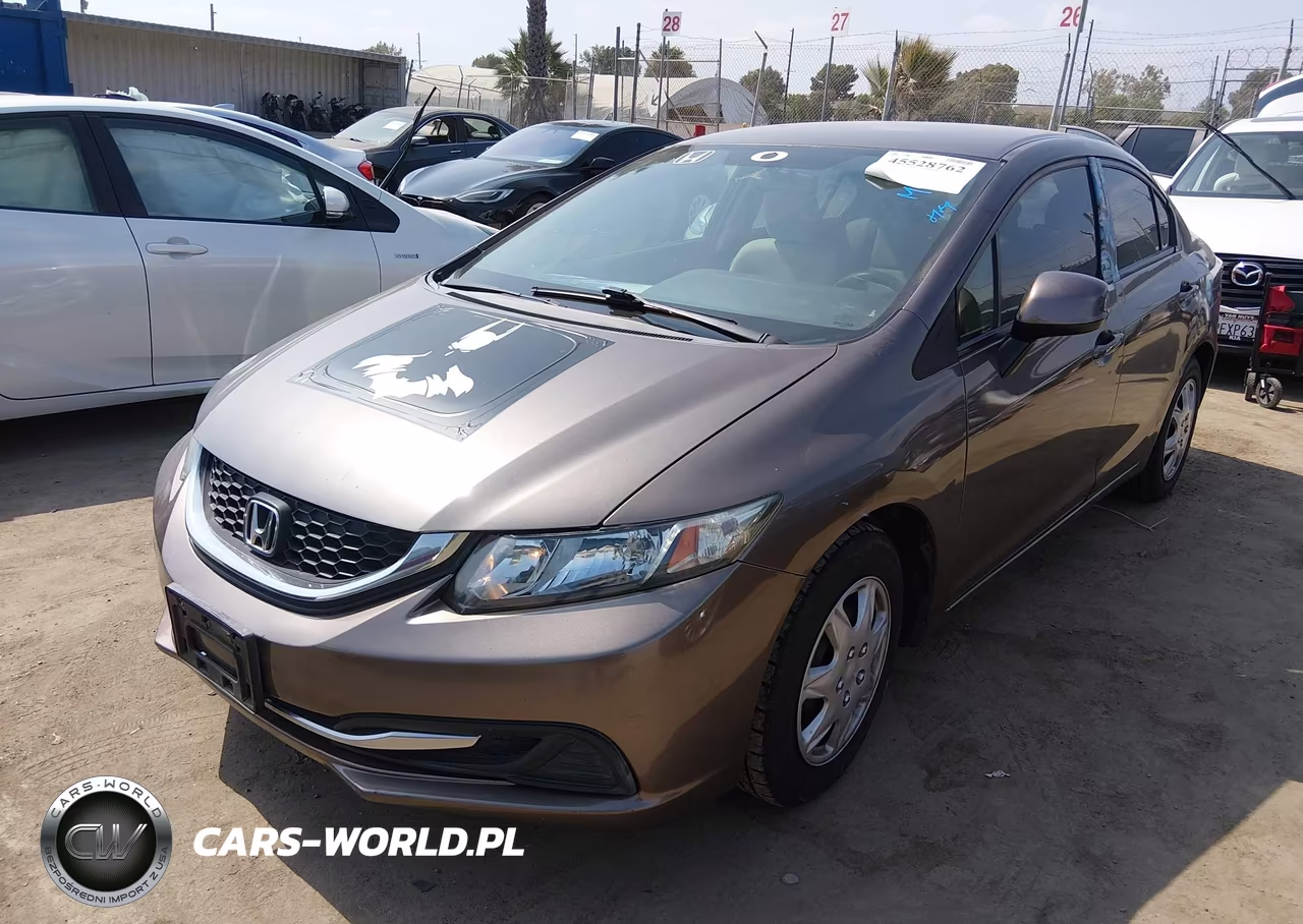 2013 Honda Civic Lx VIN:2HGFB2F50DH506157 - 2