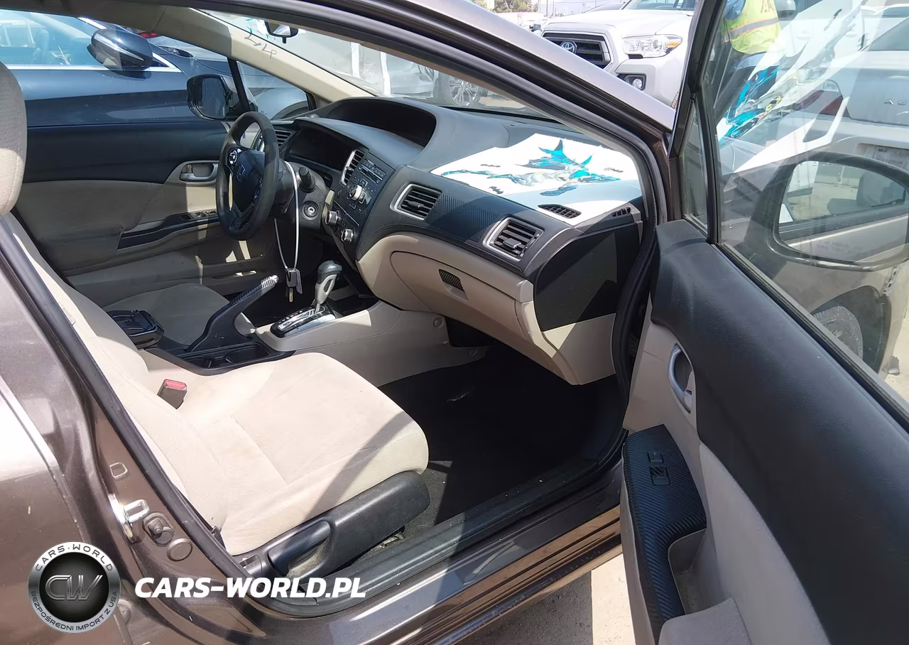 2013 Honda Civic Lx VIN:2HGFB2F50DH506157 - 5