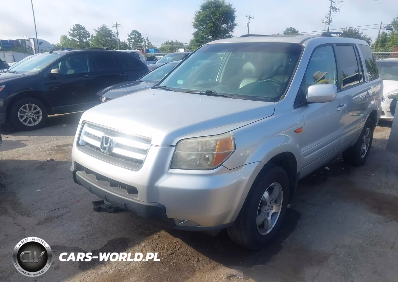 2007 Honda Pilot Ex-L VIN:2HKYF18557H537290 - 2