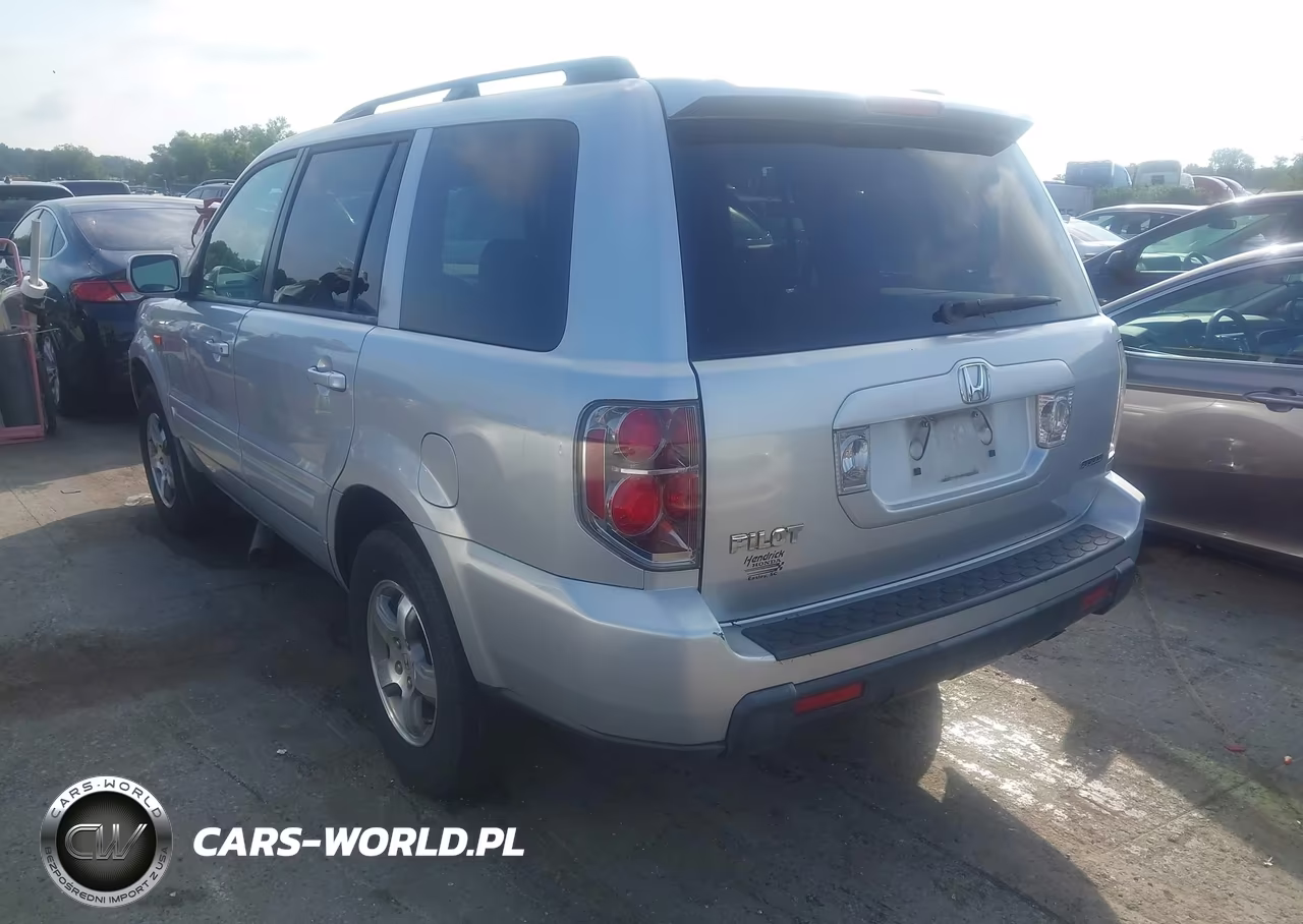 2007 Honda Pilot Ex-L VIN:2HKYF18557H537290 - 3