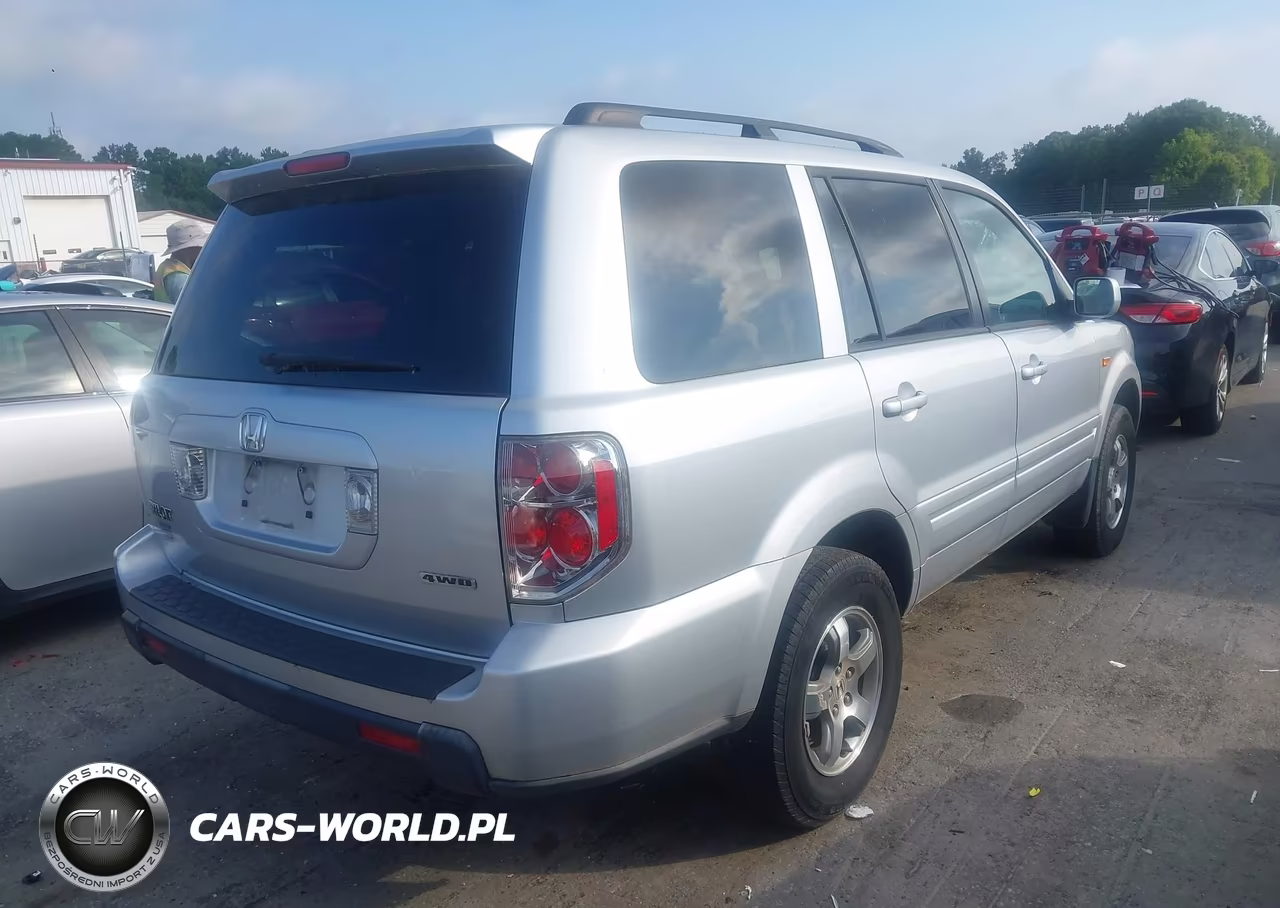 2007 Honda Pilot Ex-L VIN:2HKYF18557H537290 - 4