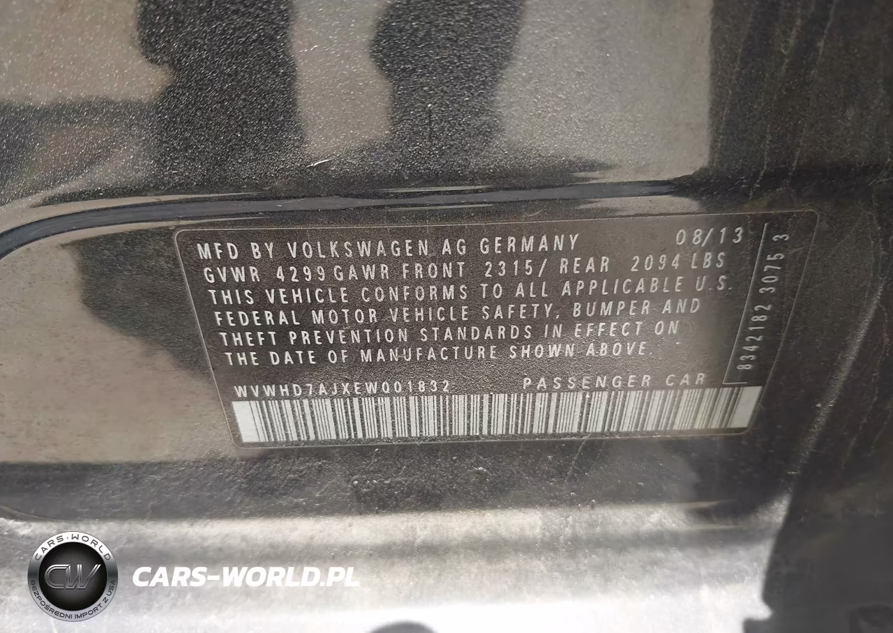 2014 Volkswagen Gti Wolfsburg Edition VIN:WVWHD7AJXEW001832 - 9