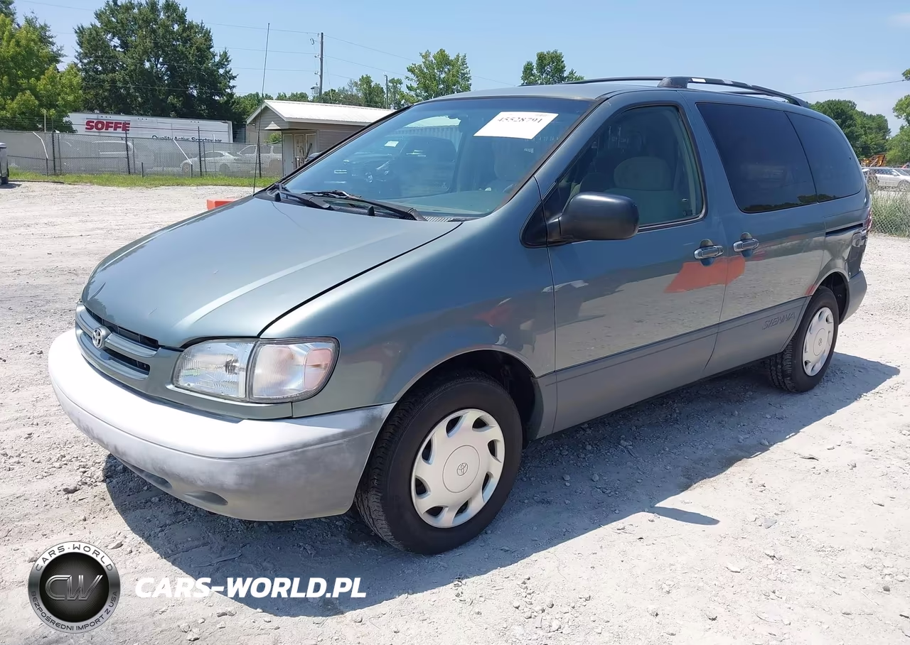 1999 Toyota Sienna Le VIN:4T3ZF13C6XU107450 - 2