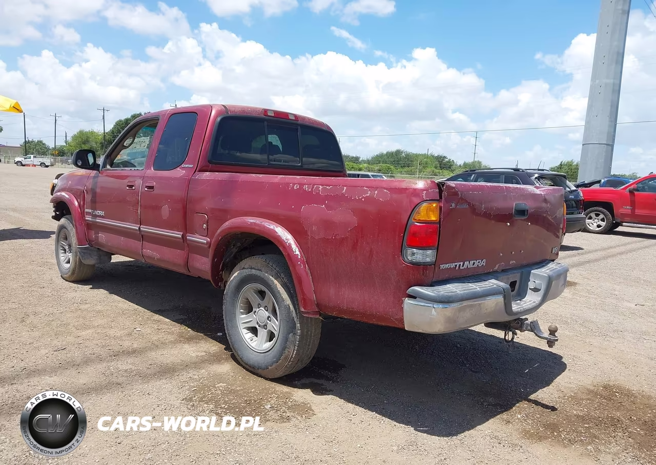 2000 Toyota Tundra Ltd V8 VIN:5TBRT3818YS125763 - 3