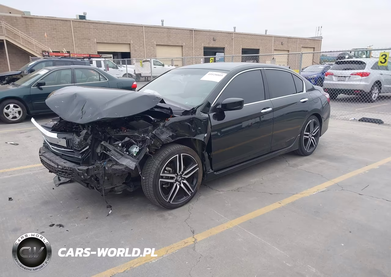 2017 Honda Accord Sport Se VIN:1HGCR2F19HA281592 - 2