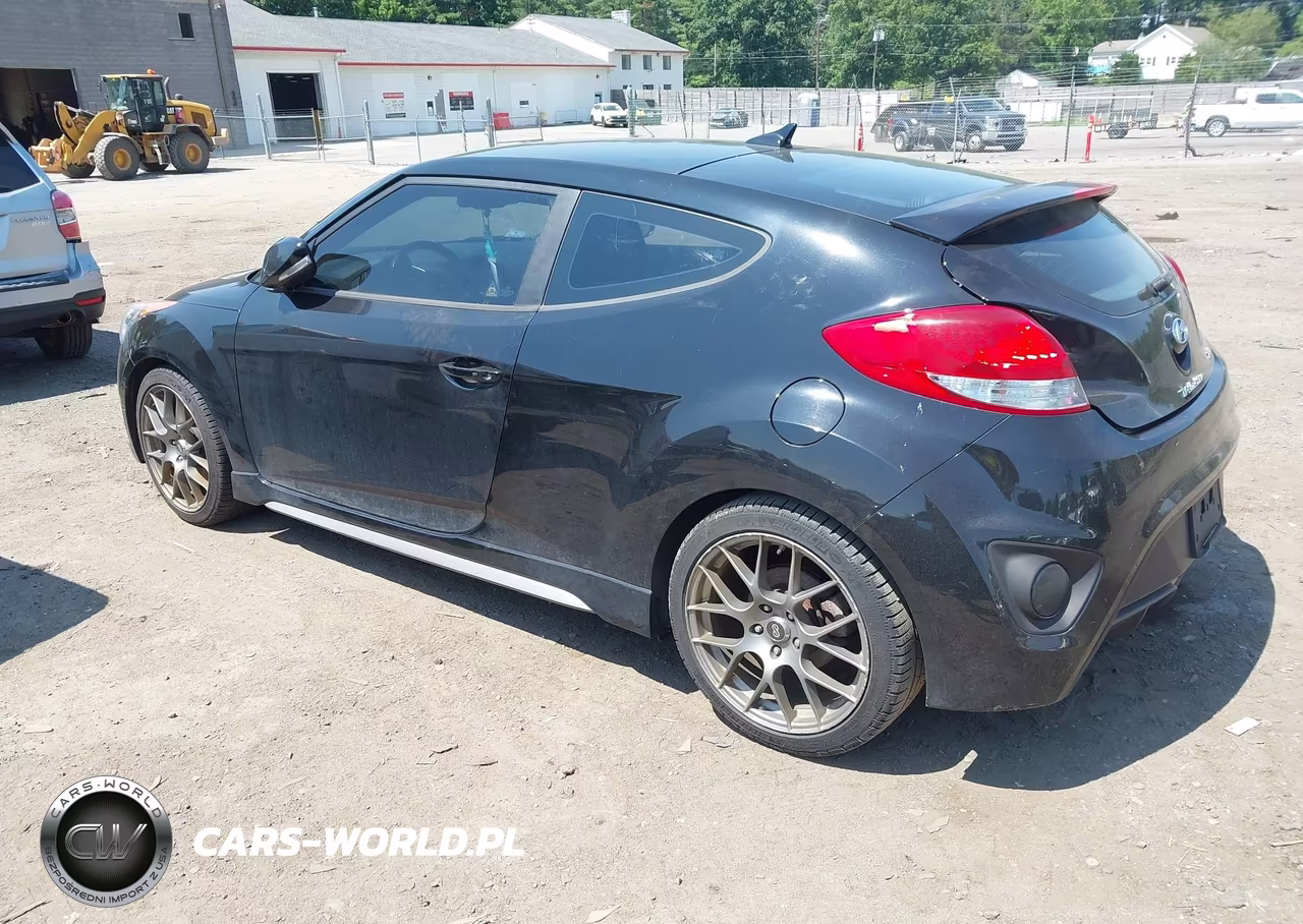 2015 Hyundai Veloster Turbo VIN:KMHTC6AE7FU228379 - 3