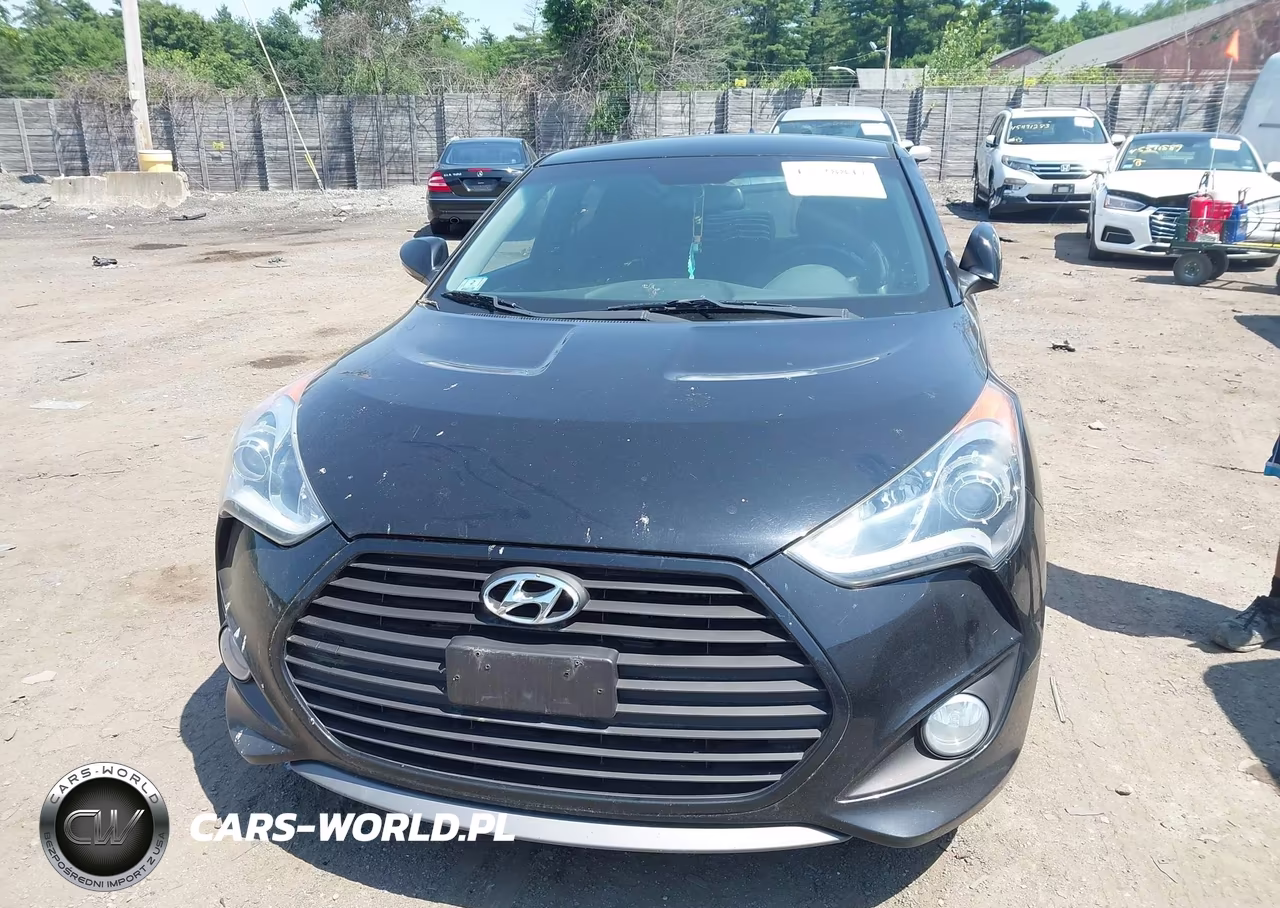 2015 Hyundai Veloster Turbo VIN:KMHTC6AE7FU228379 - 6