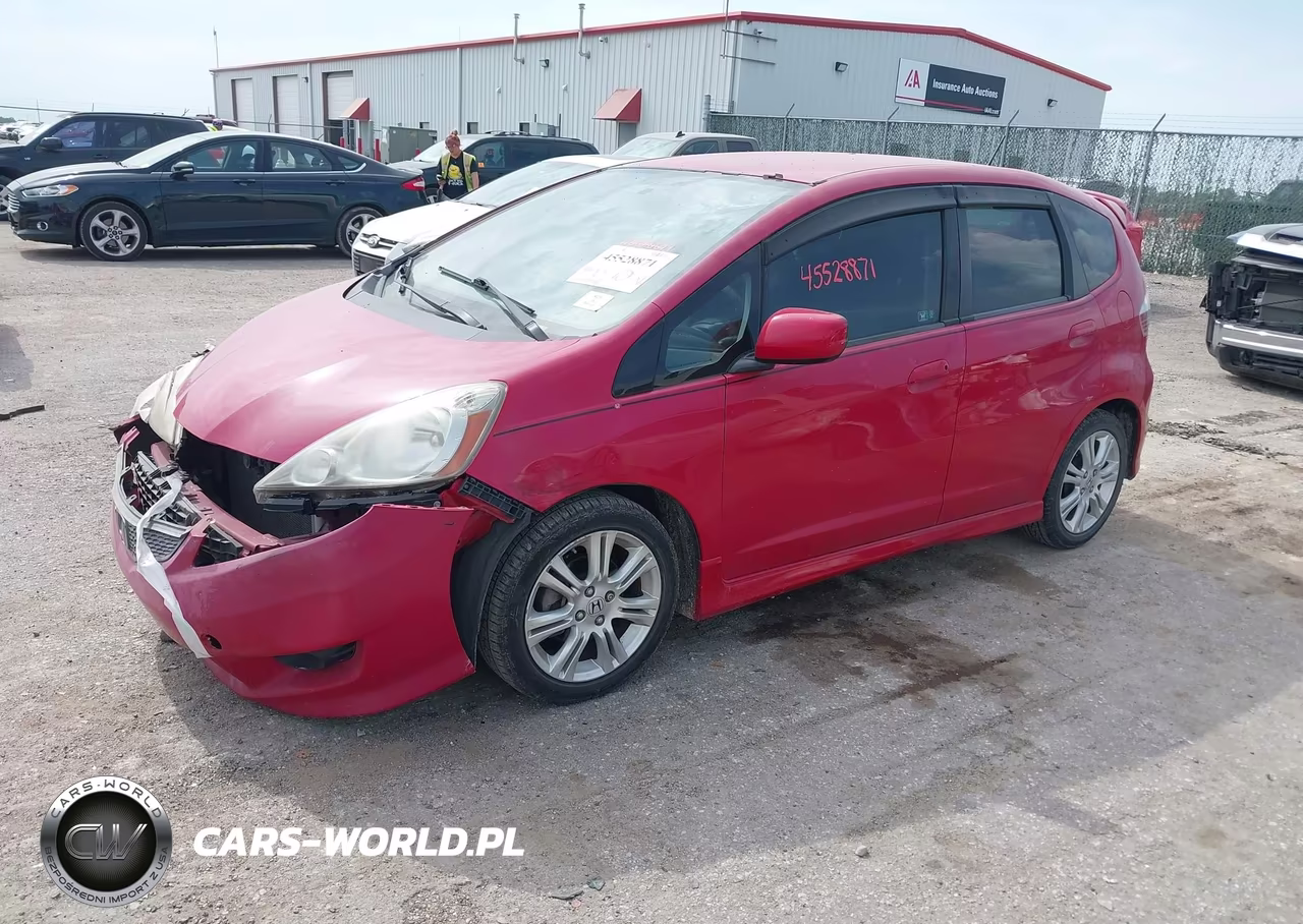 2010 Honda Fit Sport VIN:JHMGE8H4XAC017361 - 2