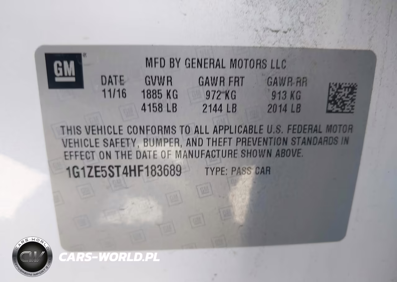 2017 Chevrolet Malibu 1Lt VIN:1G1ZE5ST4HF183689 - 9