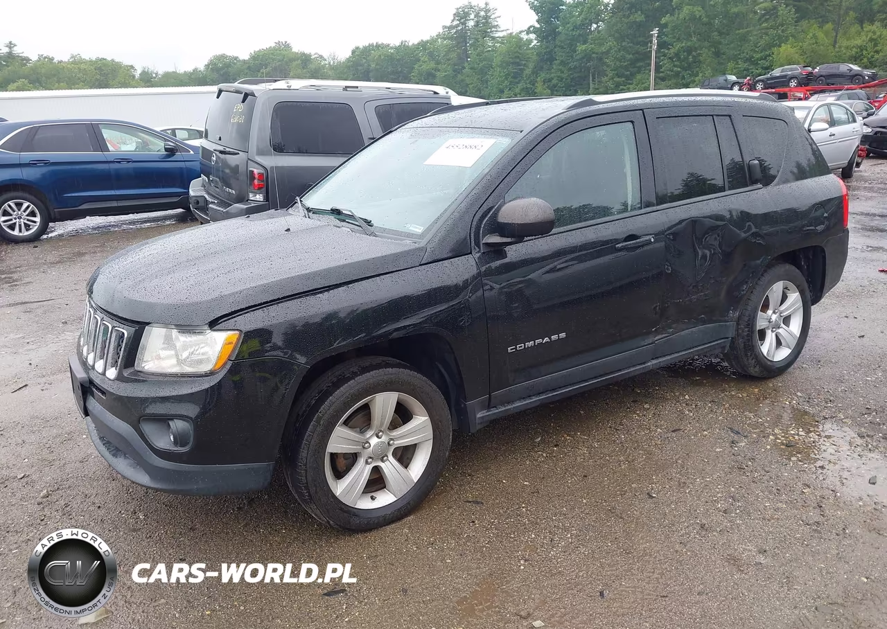 2013 Jeep Compass Latitude VIN:1C4NJDEB3DD129160 - 2