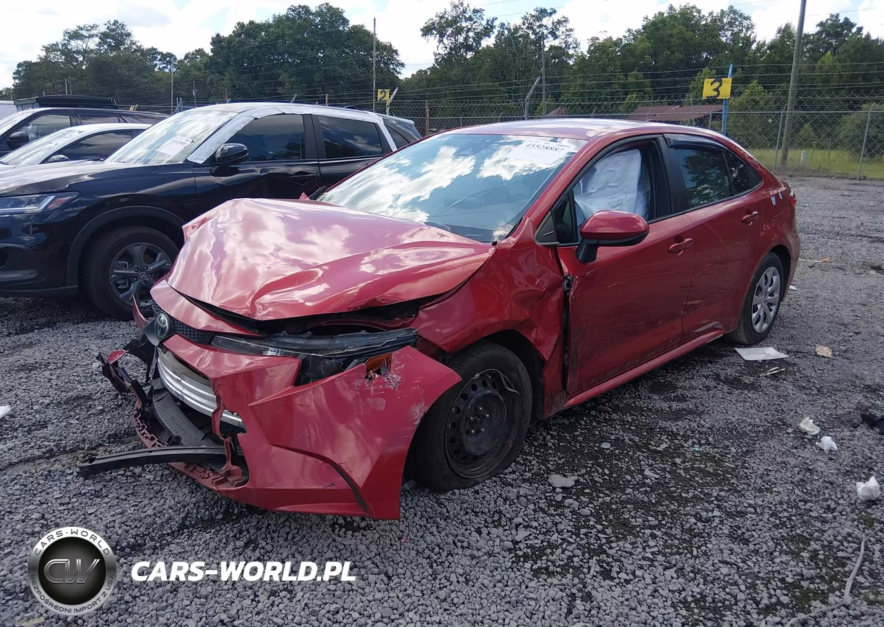 2021 Toyota Corolla Le VIN:JTDEPMAEXMJ136221 - 2
