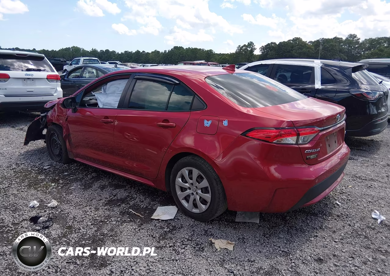 2021 Toyota Corolla Le VIN:JTDEPMAEXMJ136221 - 3