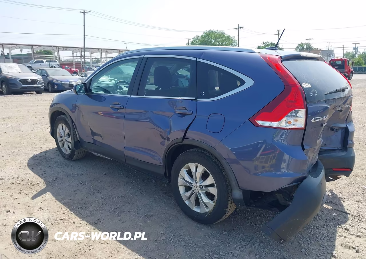 2013 Honda Cr-V Ex-L VIN:5J6RM4H77DL029949 - 3