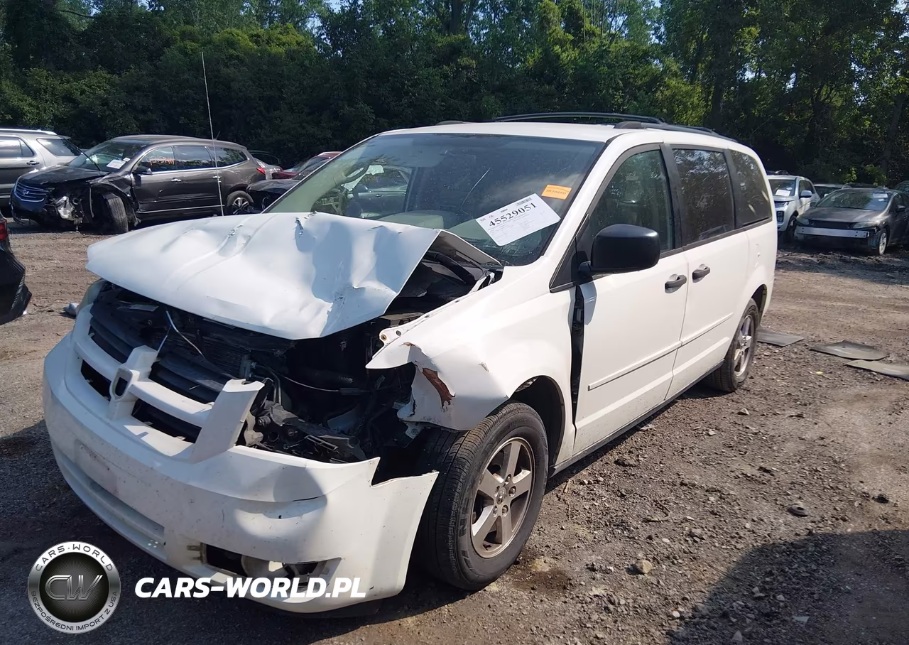 2008 Dodge Grand Caravan Se VIN:2D8HN44H88R602854 - 2
