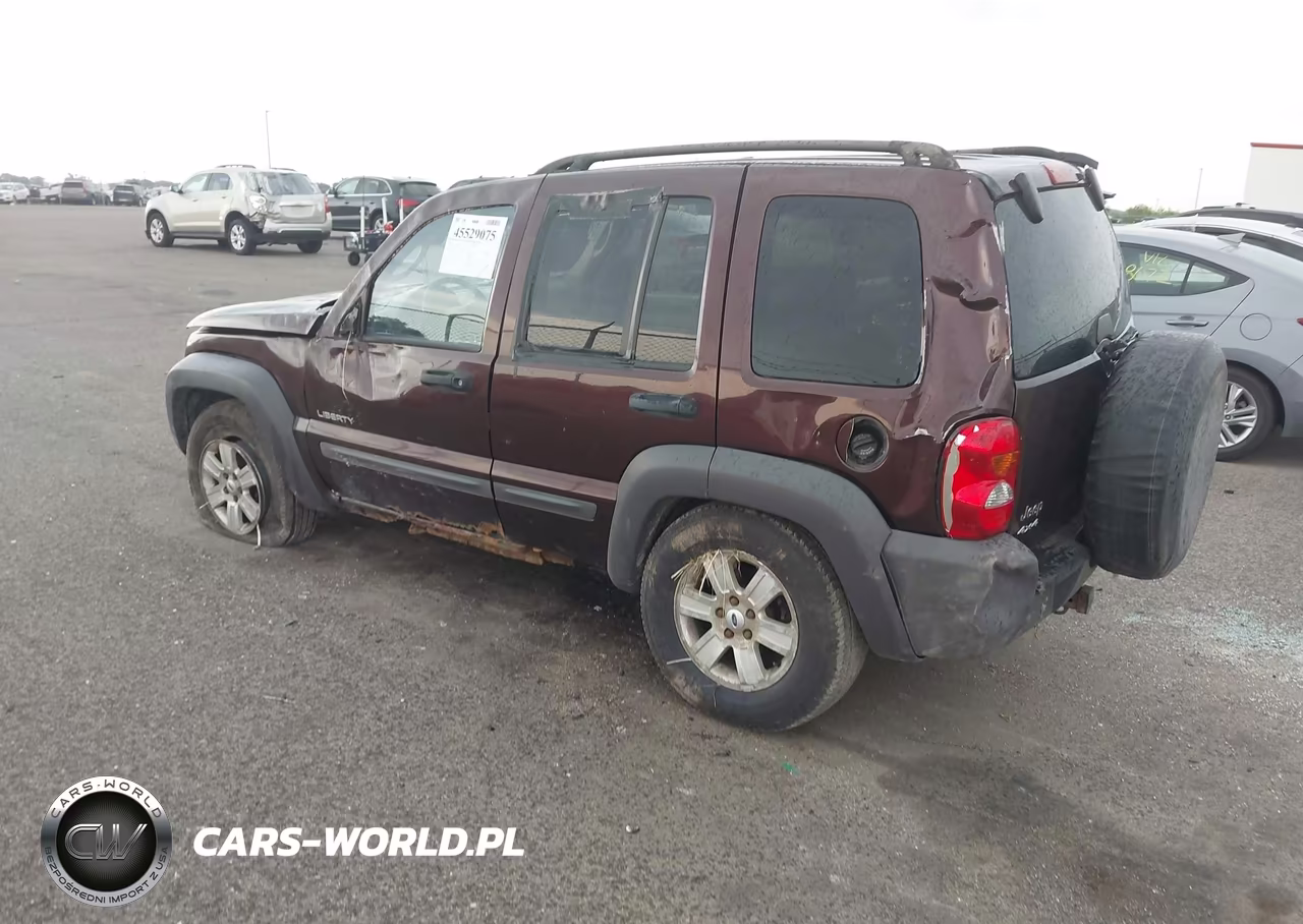 2004 Jeep Liberty Sport VIN:1J4GL48K64W135807 - 3