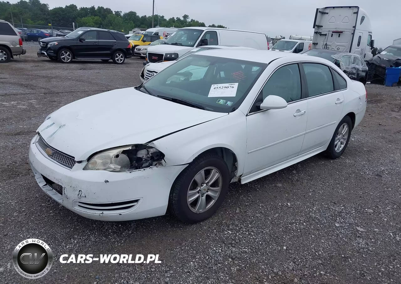2013 Chevrolet Impala Ls VIN:2G1WF5E32D1206187 - 2