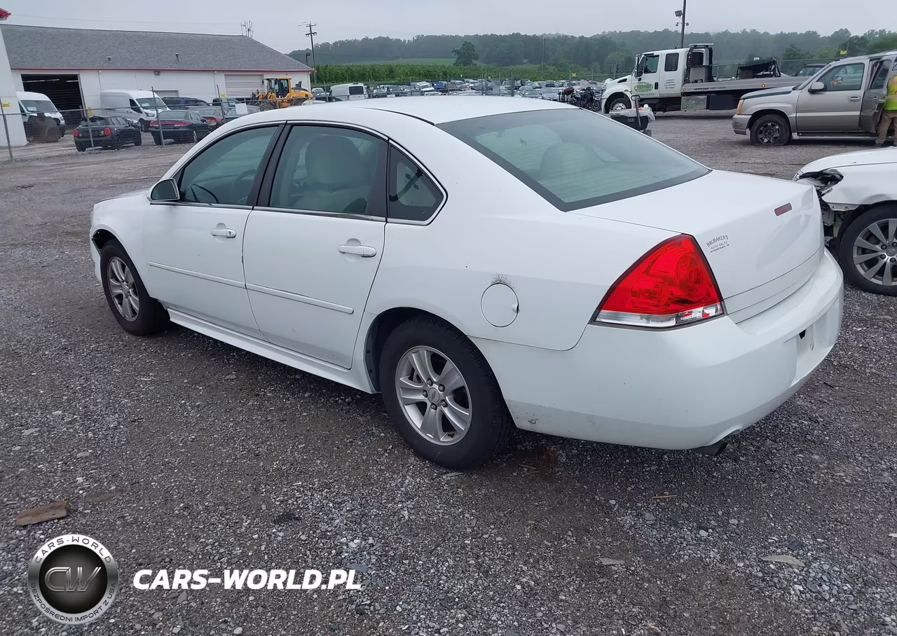 2013 Chevrolet Impala Ls VIN:2G1WF5E32D1206187 - 3