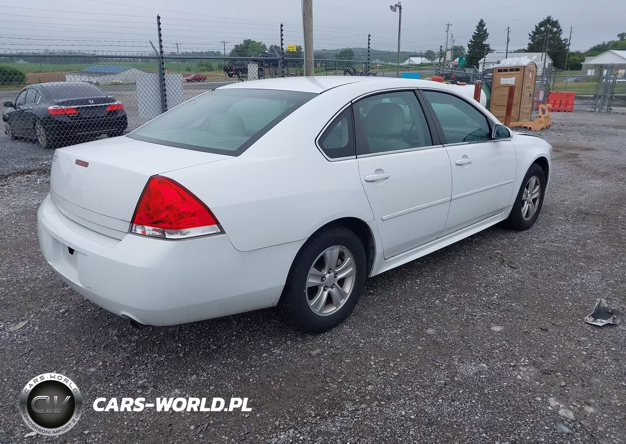 2013 Chevrolet Impala Ls VIN:2G1WF5E32D1206187 - 4