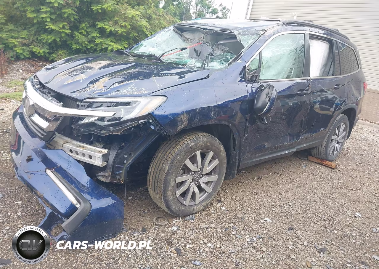 2019 Honda Pilot Ex VIN:5FNYF6H35KB072397 - 2